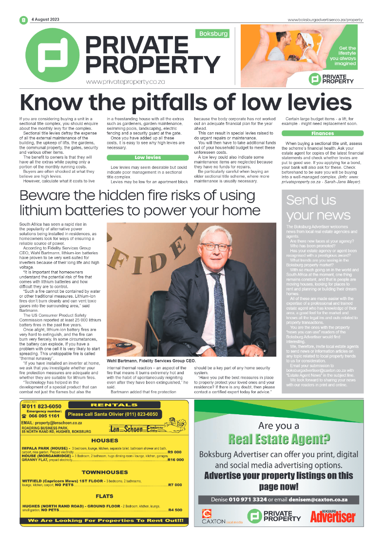 Boksburg Advertiser 4 August 2023 page 36