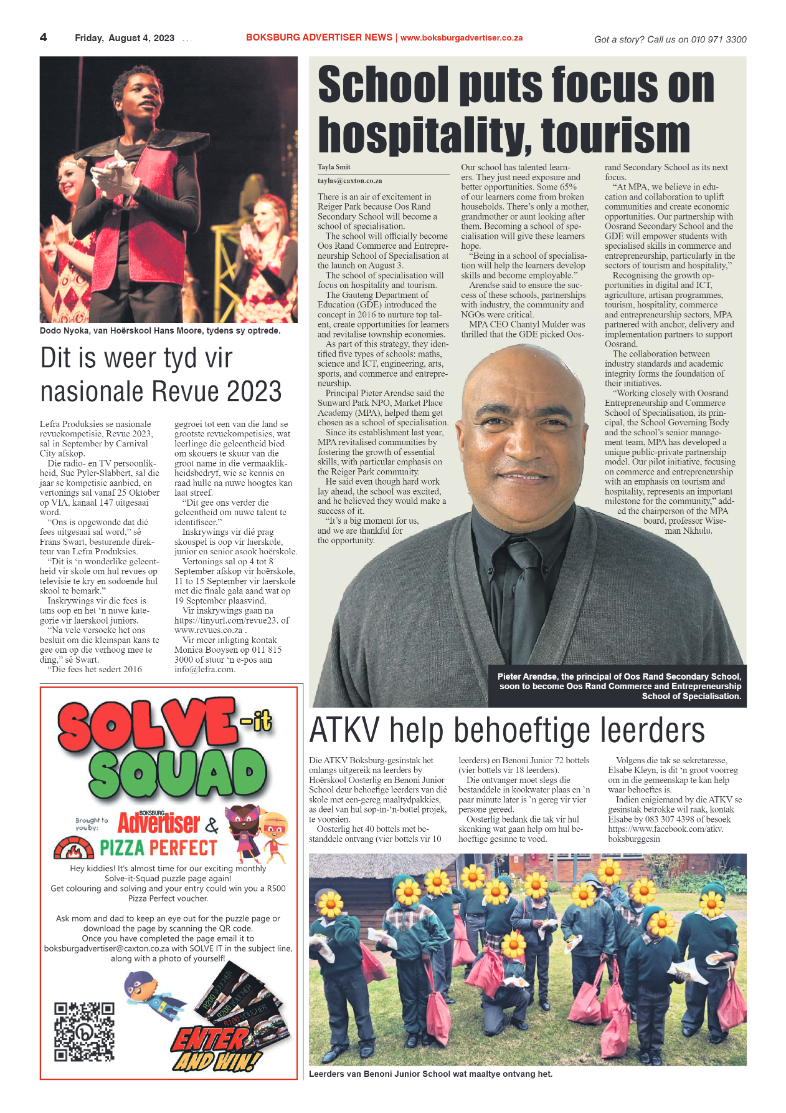 Boksburg Advertiser 4 August 2023 page 4