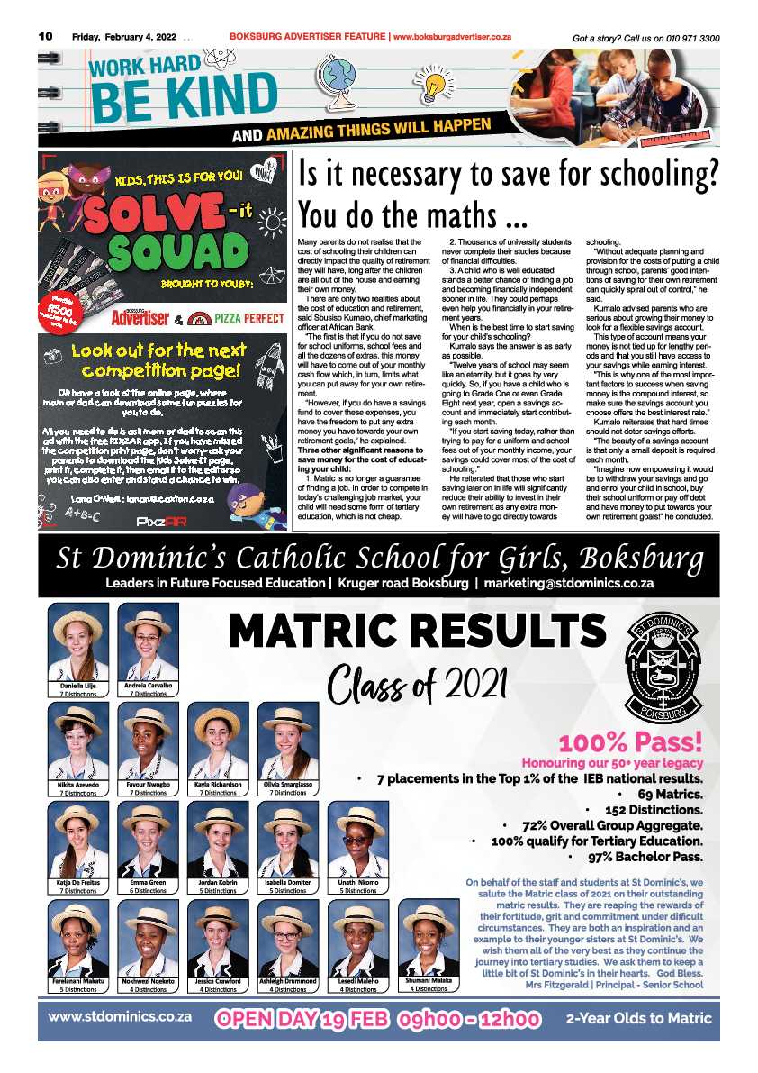 Boksburg Advertiser 4 February 2022 page 10