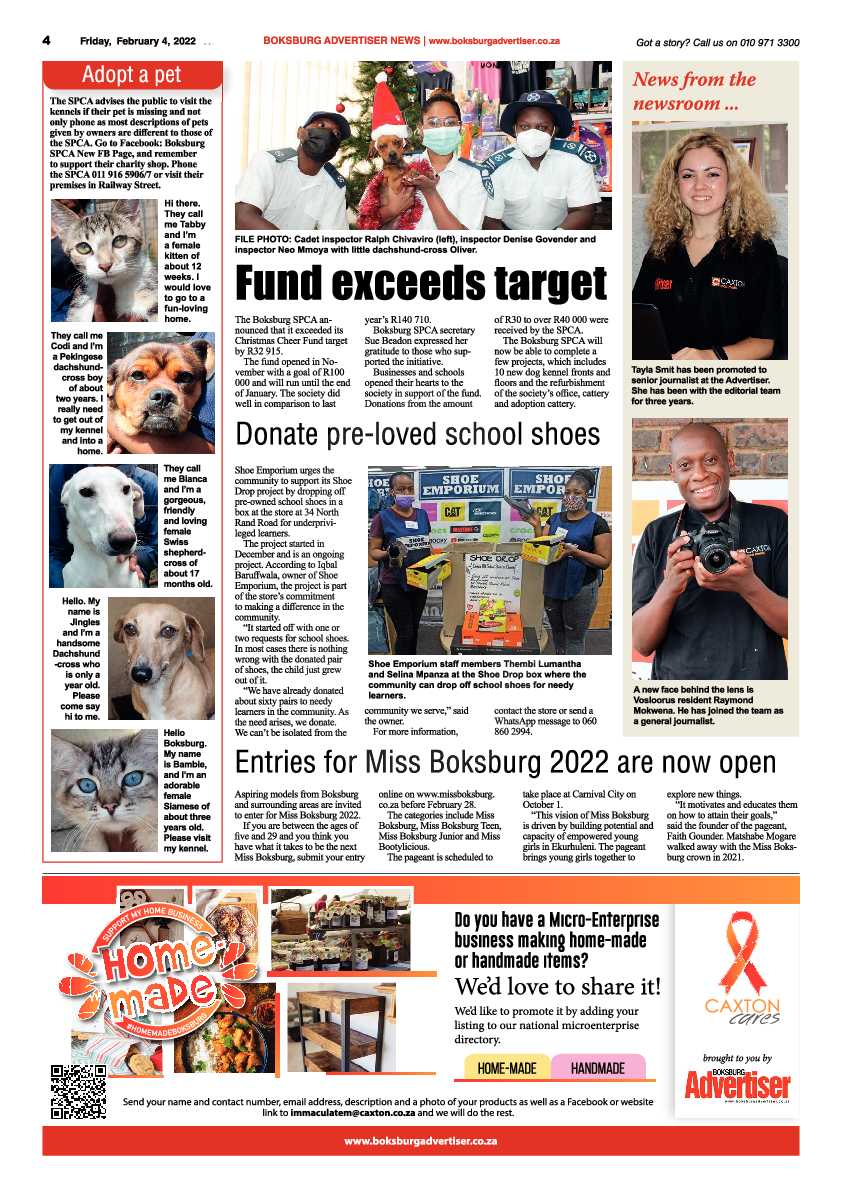 Boksburg Advertiser 4 February 2022 page 4