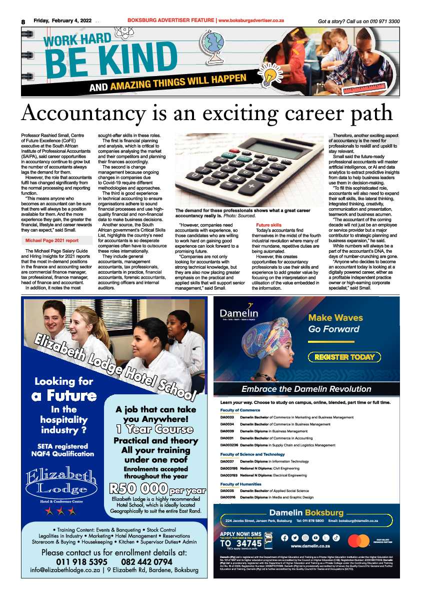 Boksburg Advertiser 4 February 2022 page 8