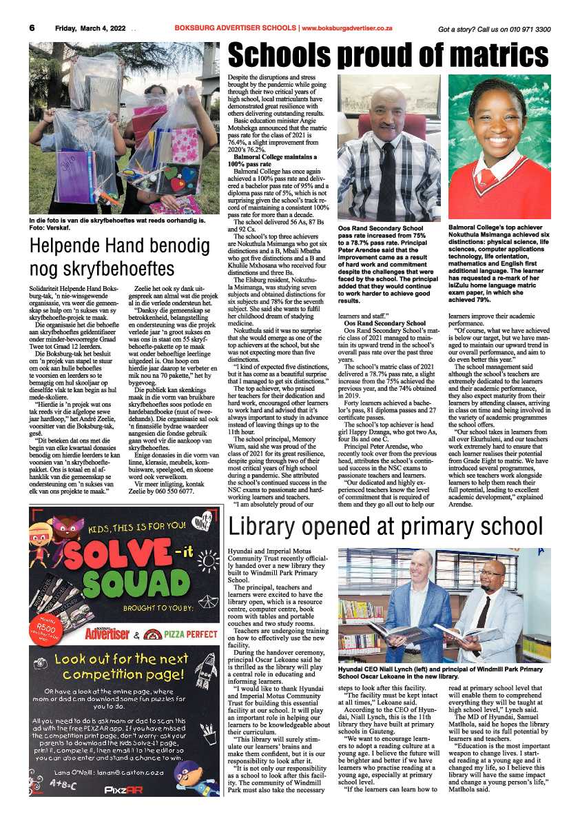Boksburg Advertiser 4 March 2022 page 6