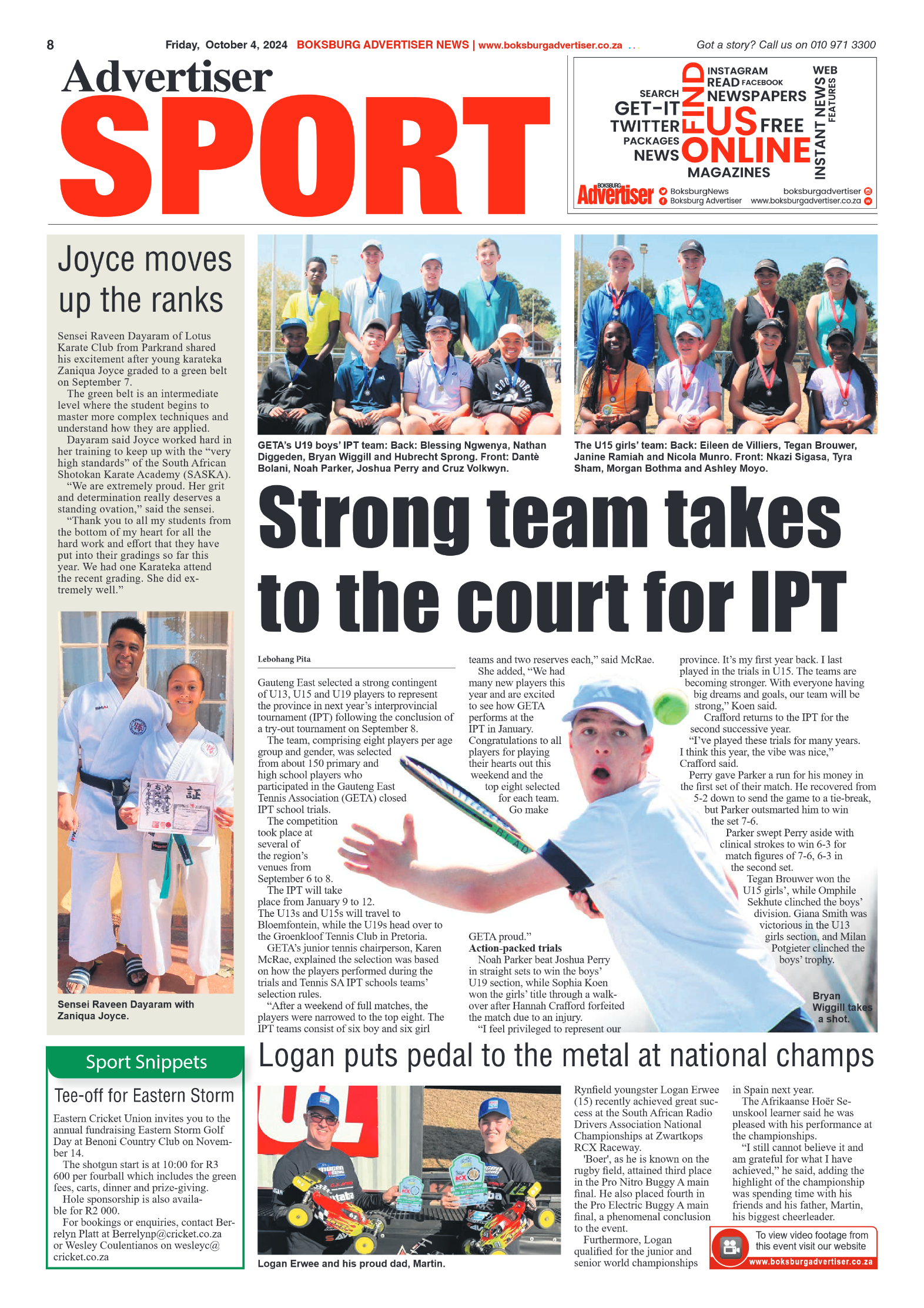 Boksburg Advertiser 4 October 2024 page 8
