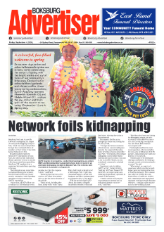 Boksburg Advertiser 4 September 2026