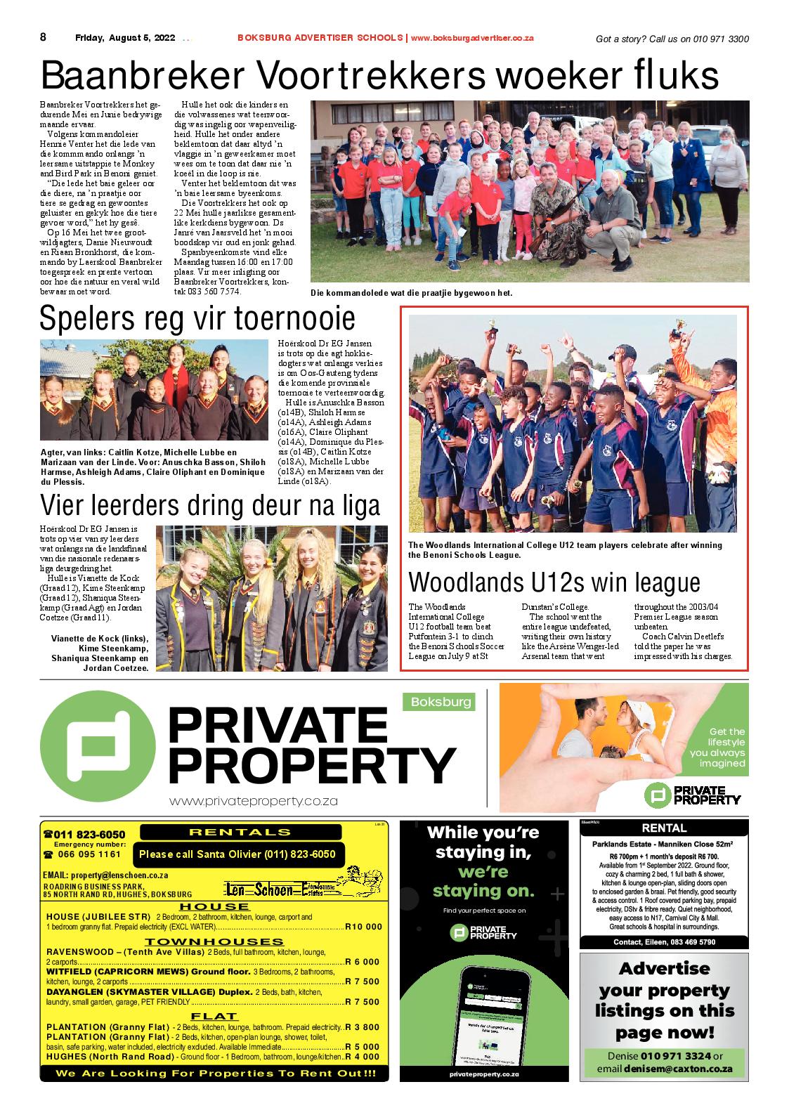 Boksburg Advertiser 5 August 2022 page 16