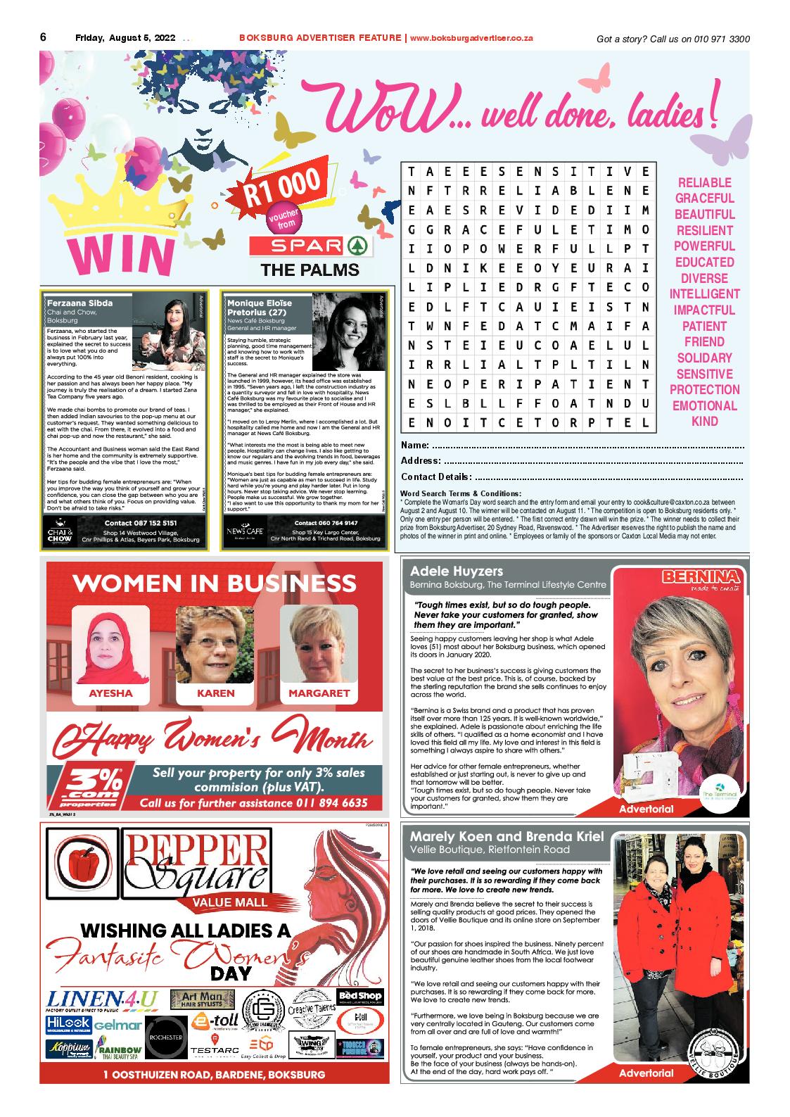Boksburg Advertiser 5 August 2022 page 6