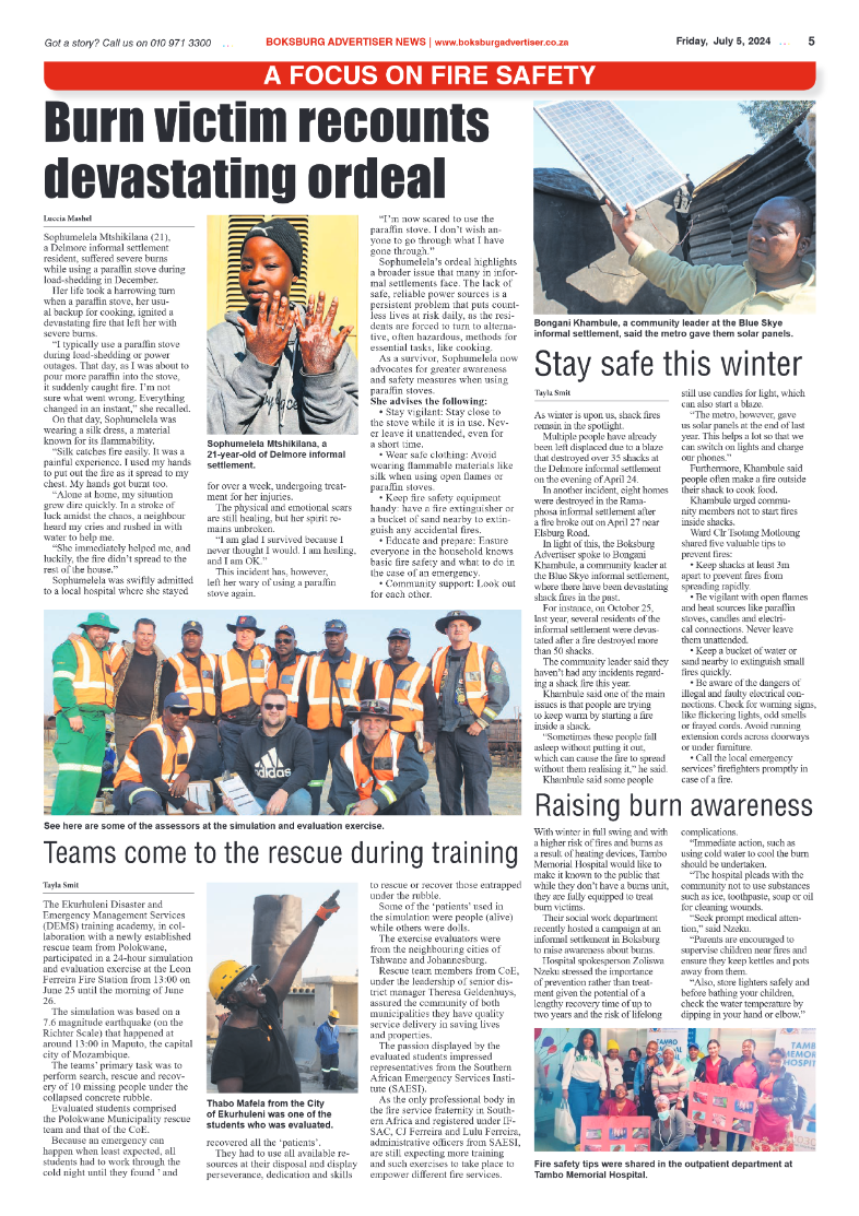 Boksburg Advertiser 5 July 2024 page 5