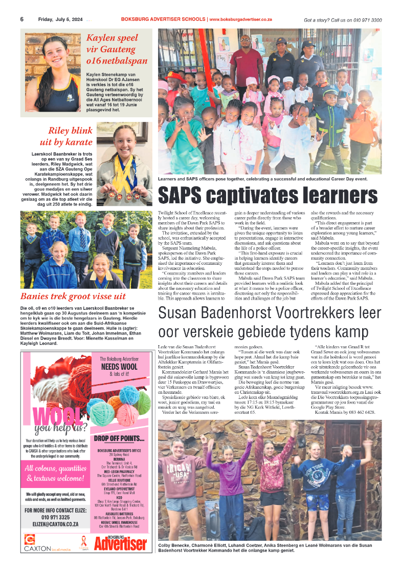 Boksburg Advertiser 5 July 2024 page 6