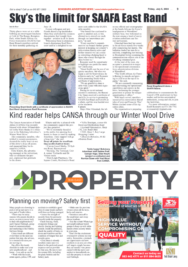 Boksburg Advertiser 5 July 2024 page 9