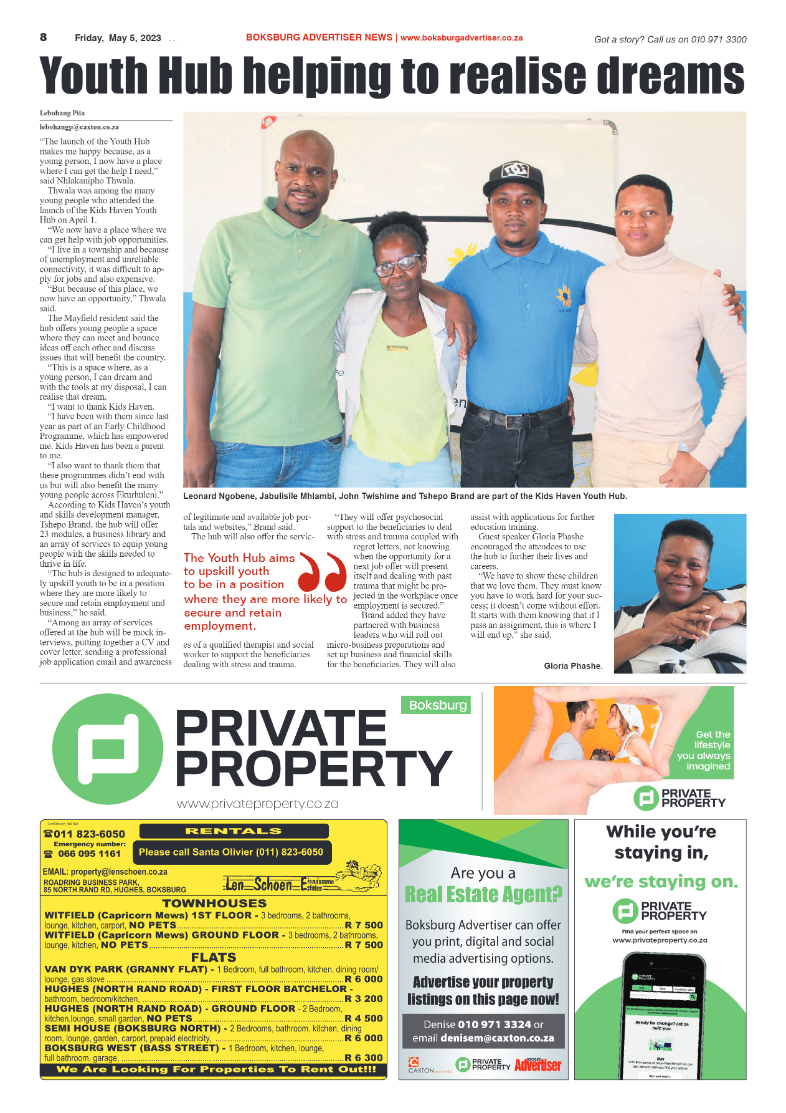 Boksburg Advertiser 5 May 2023 page 8