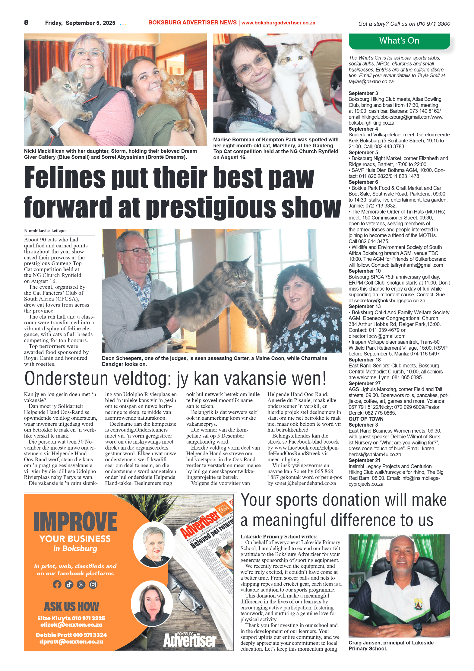 Boksburg Advertiser 5 September 2025 page 8