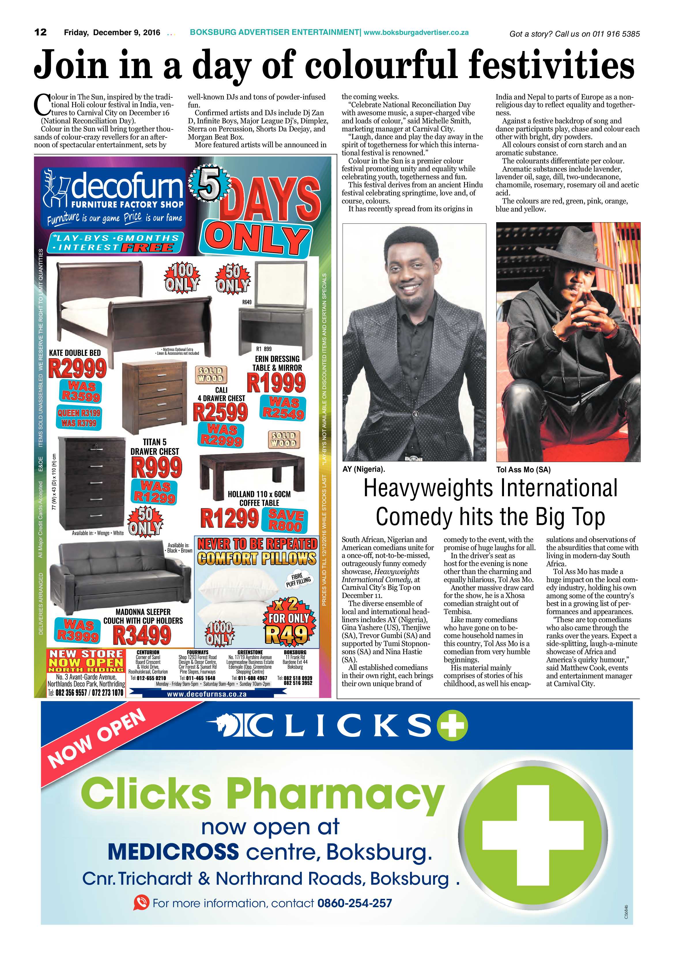 Boksburg Advertiser 6 Dec 2016 page 12