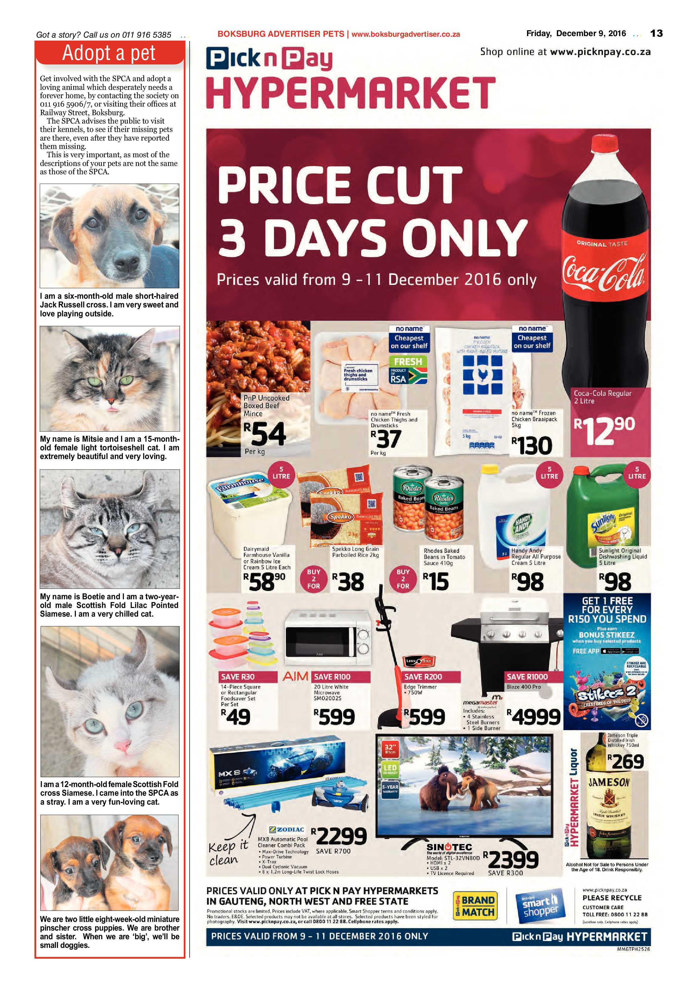 Boksburg Advertiser 6 Dec 2016 page 13