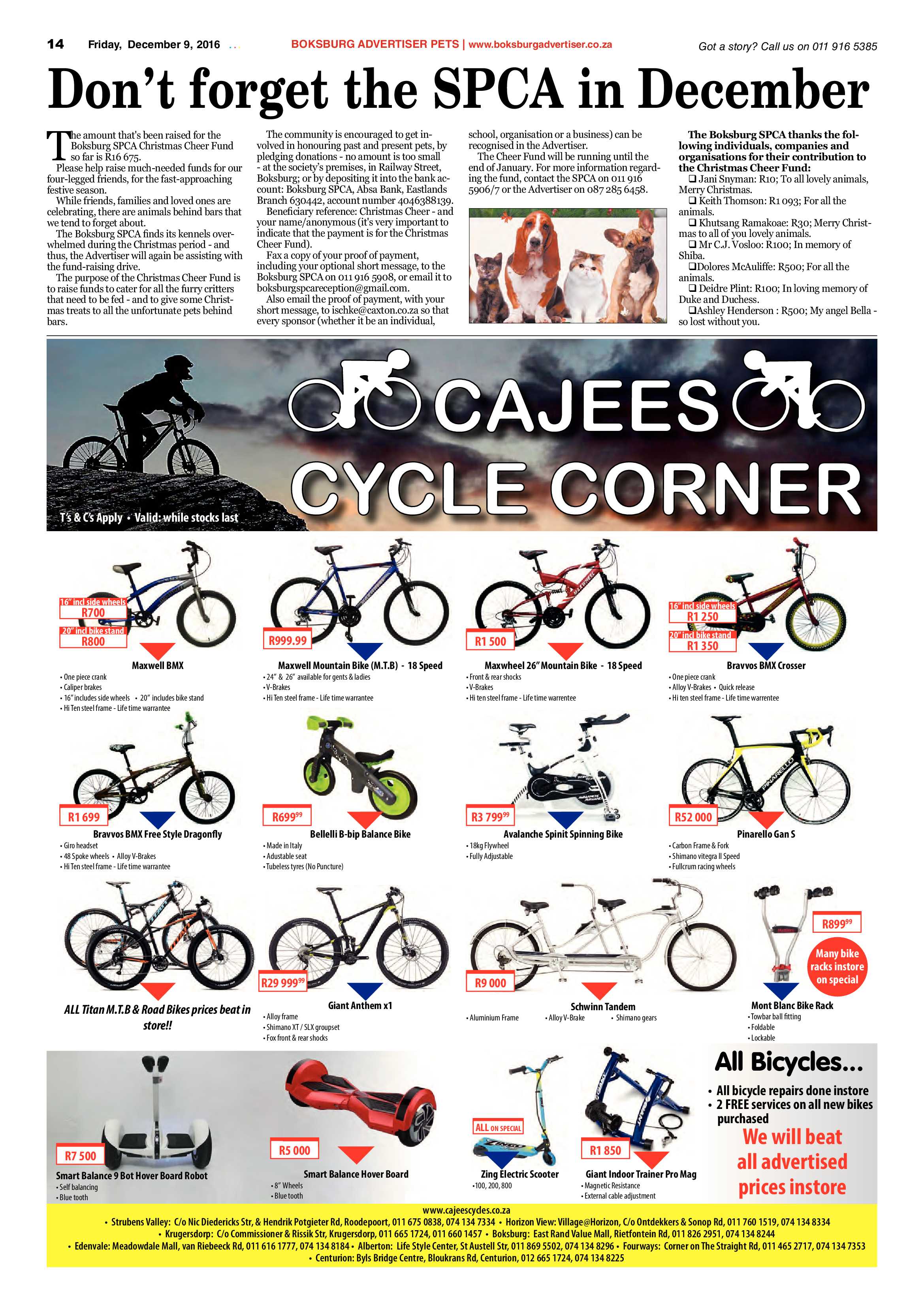 Boksburg Advertiser 6 Dec 2016 page 14