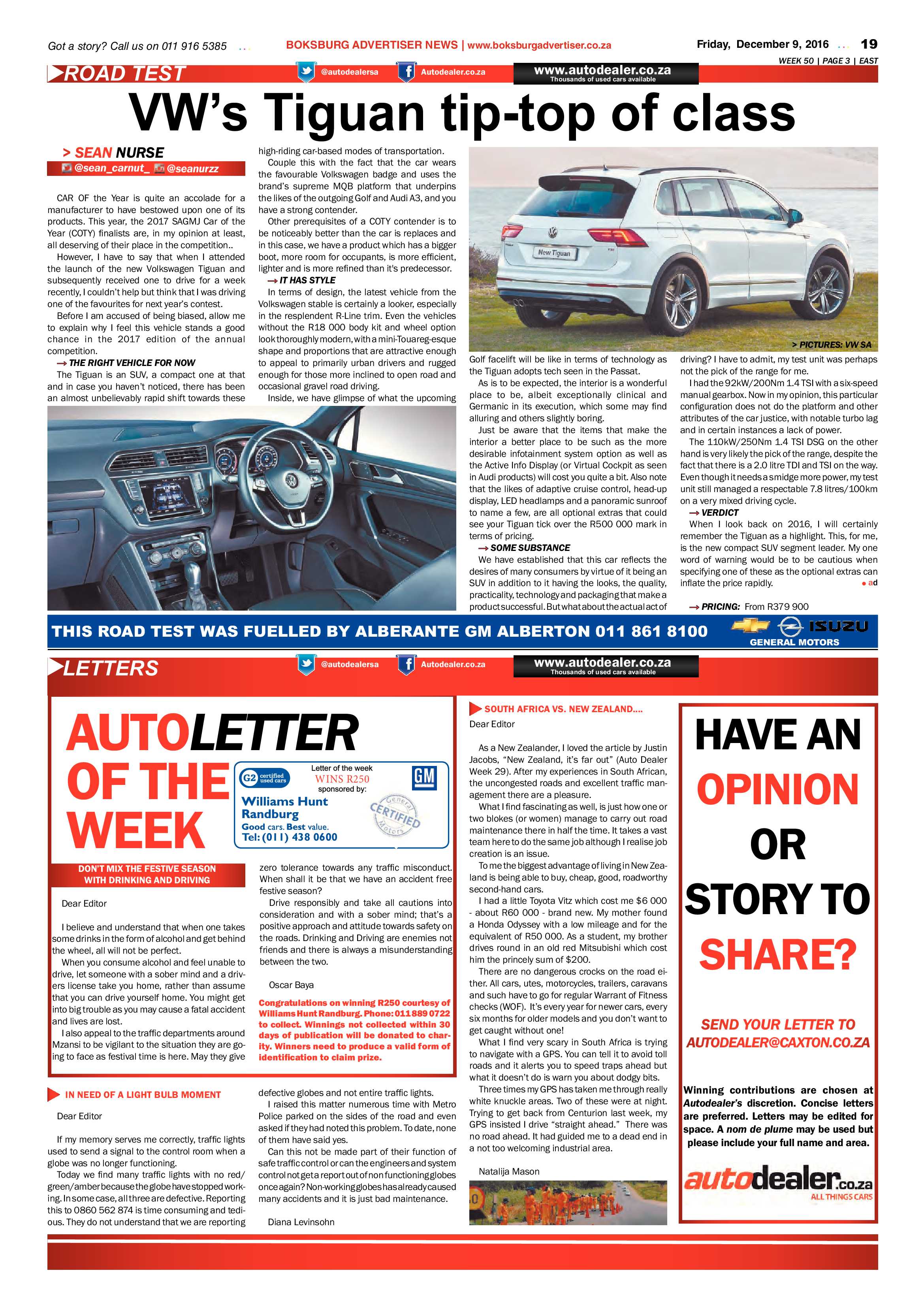 Boksburg Advertiser 6 Dec 2016 page 19