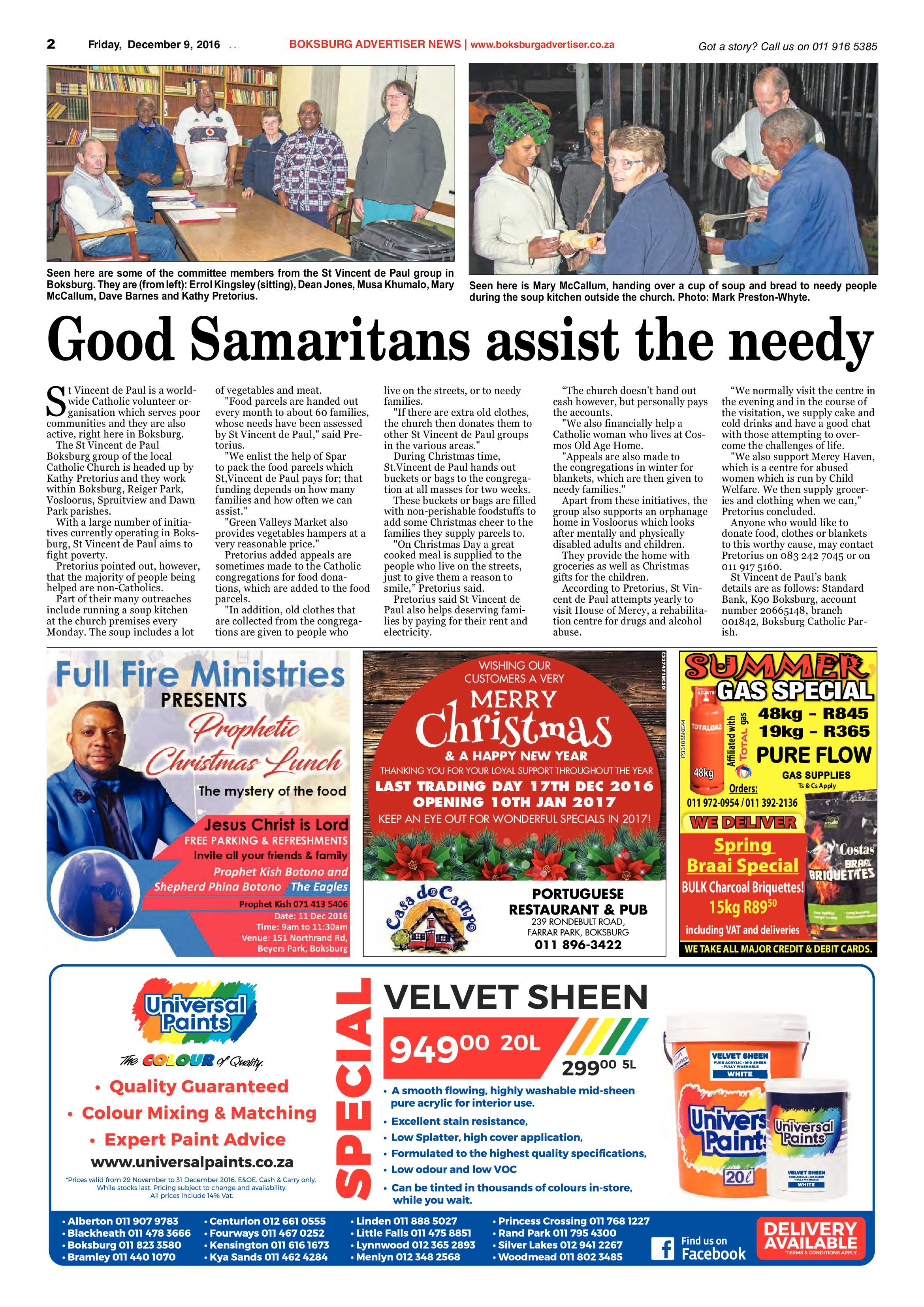 Boksburg Advertiser 6 Dec 2016 page 2