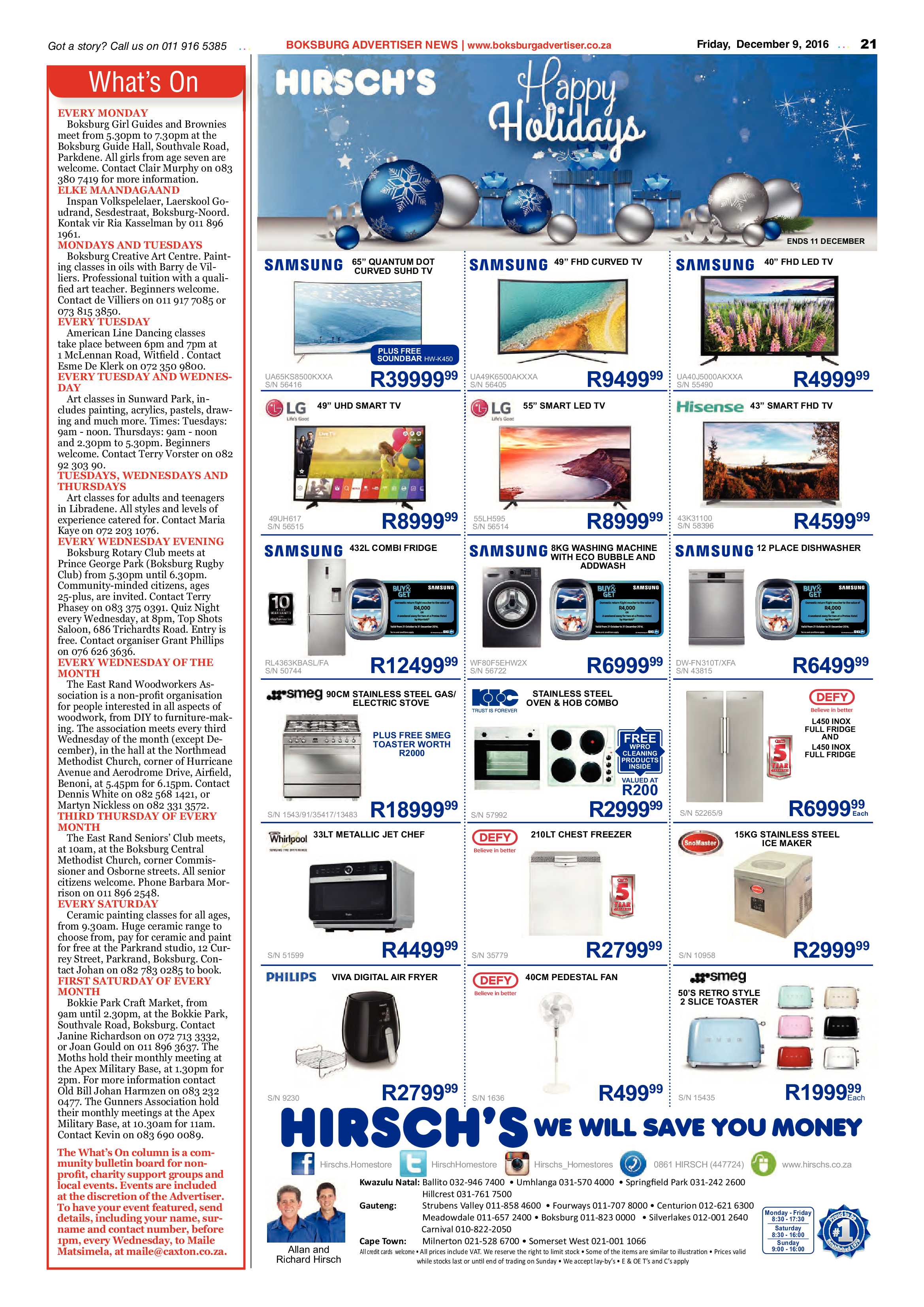 Boksburg Advertiser 6 Dec 2016 page 21