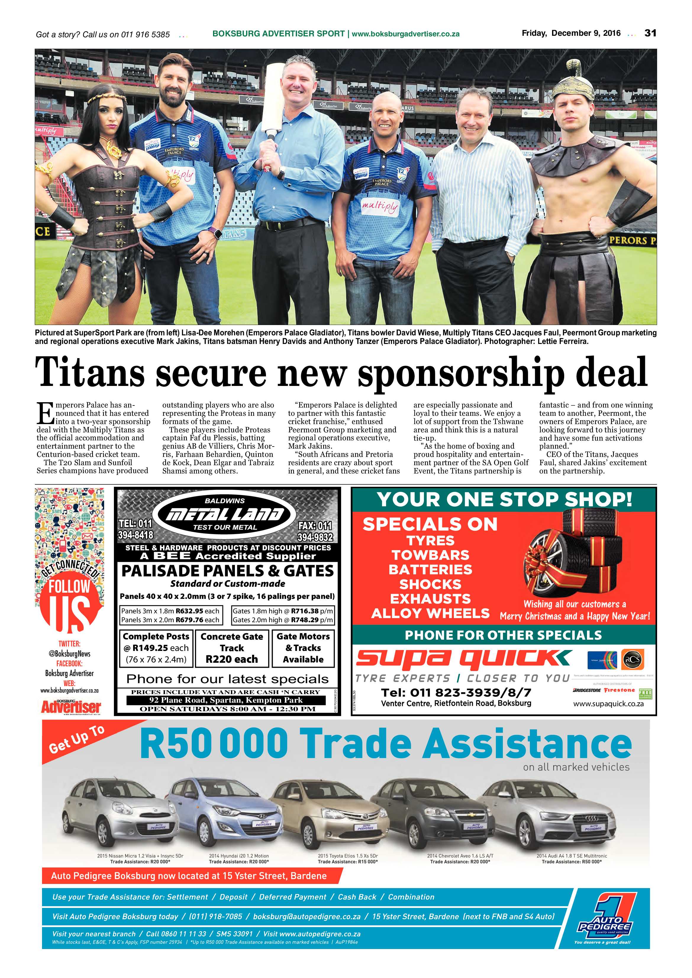 Boksburg Advertiser 6 Dec 2016 page 31