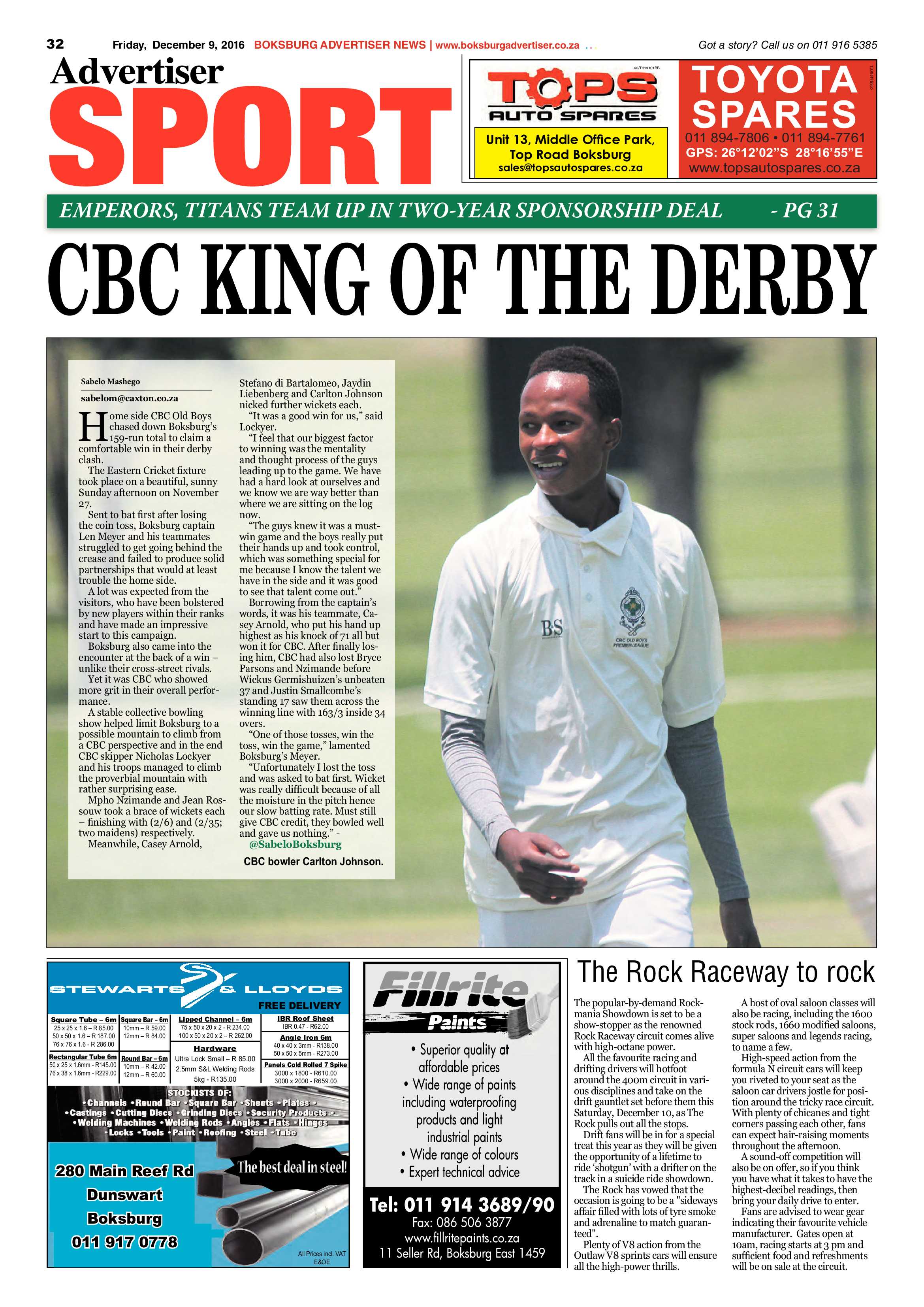 Boksburg Advertiser 6 Dec 2016 page 32