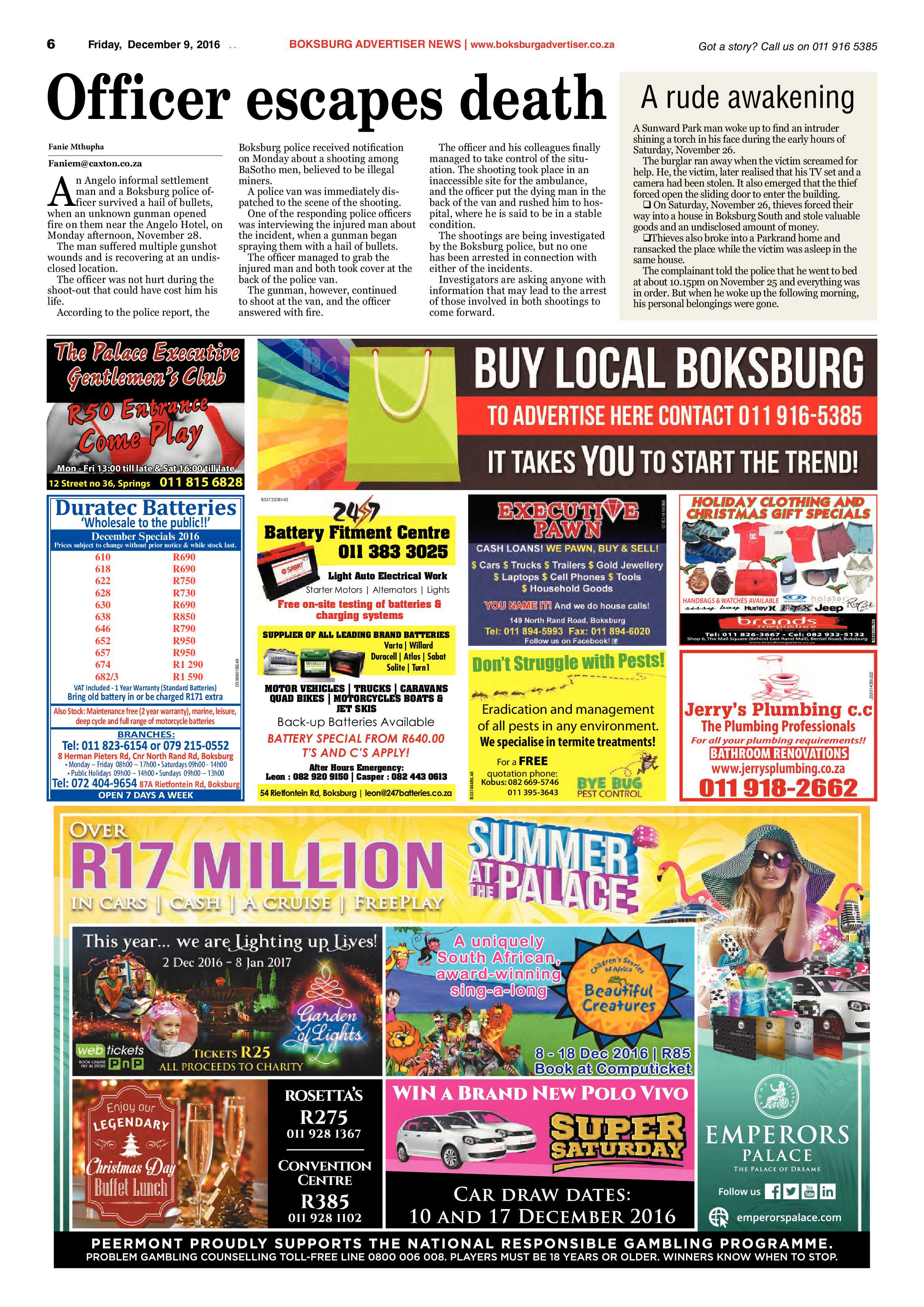 Boksburg Advertiser 6 Dec 2016 page 6