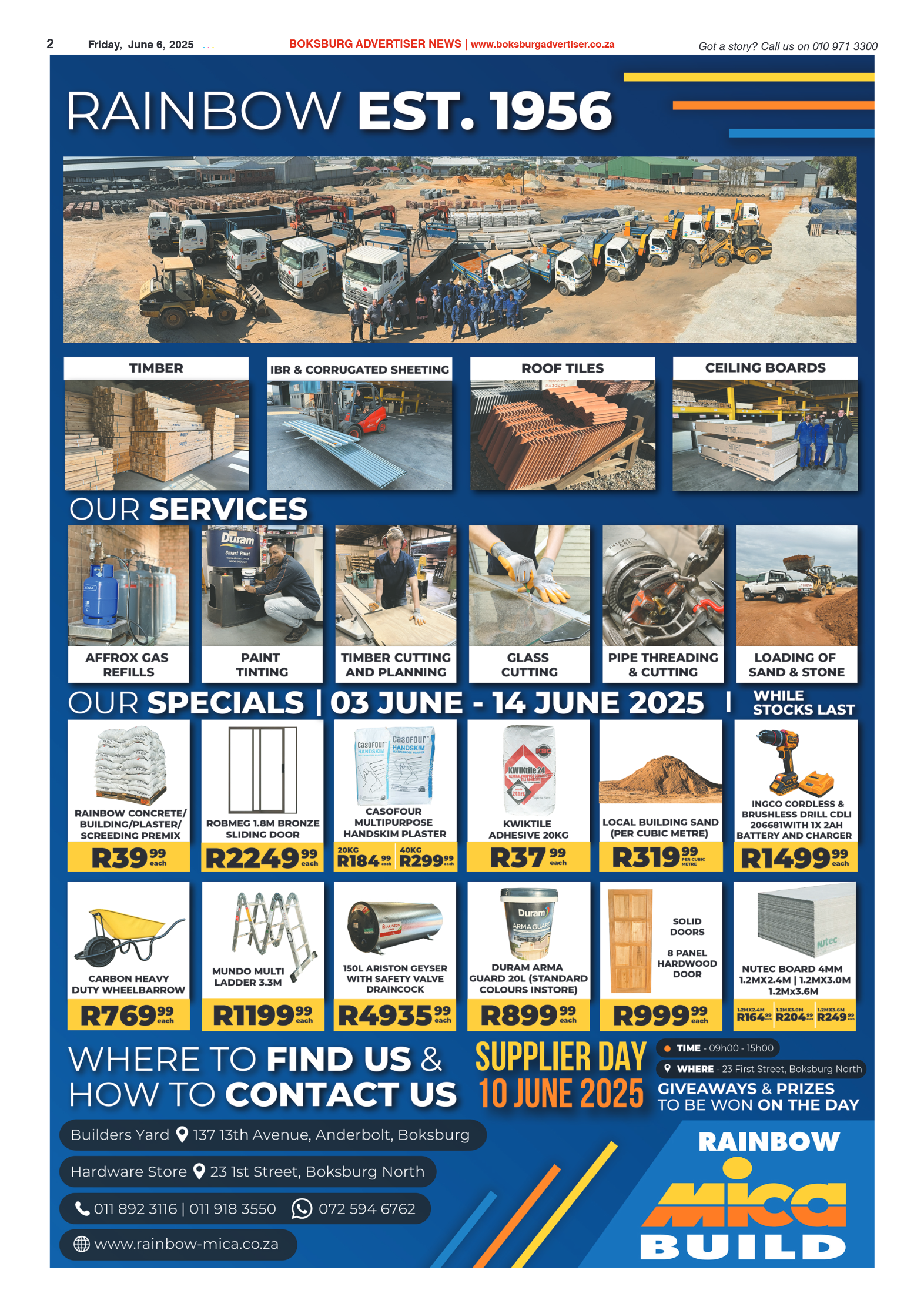 Boksburg Advertiser 6 June 2025 page 2