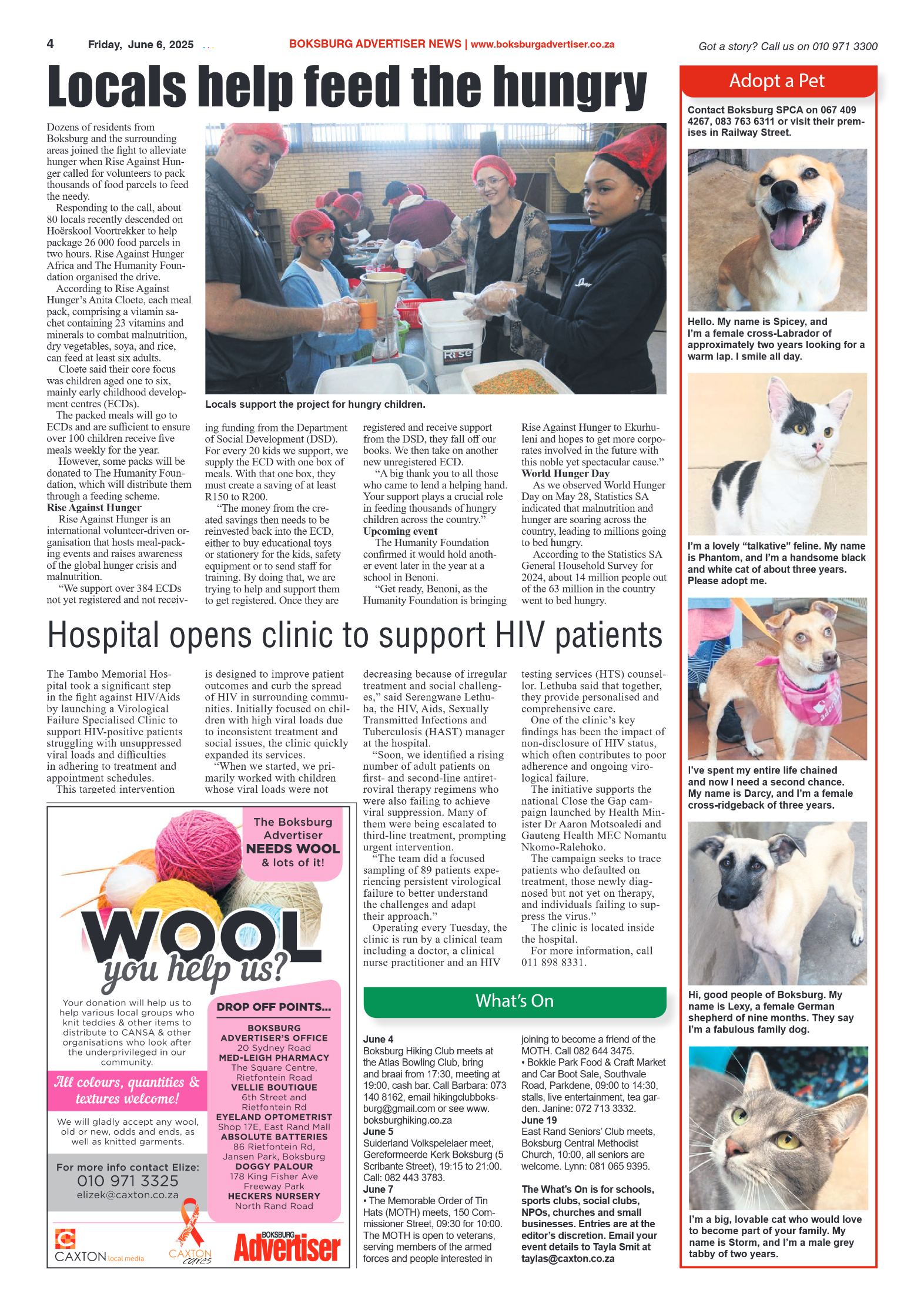 Boksburg Advertiser 6 June 2025 page 4