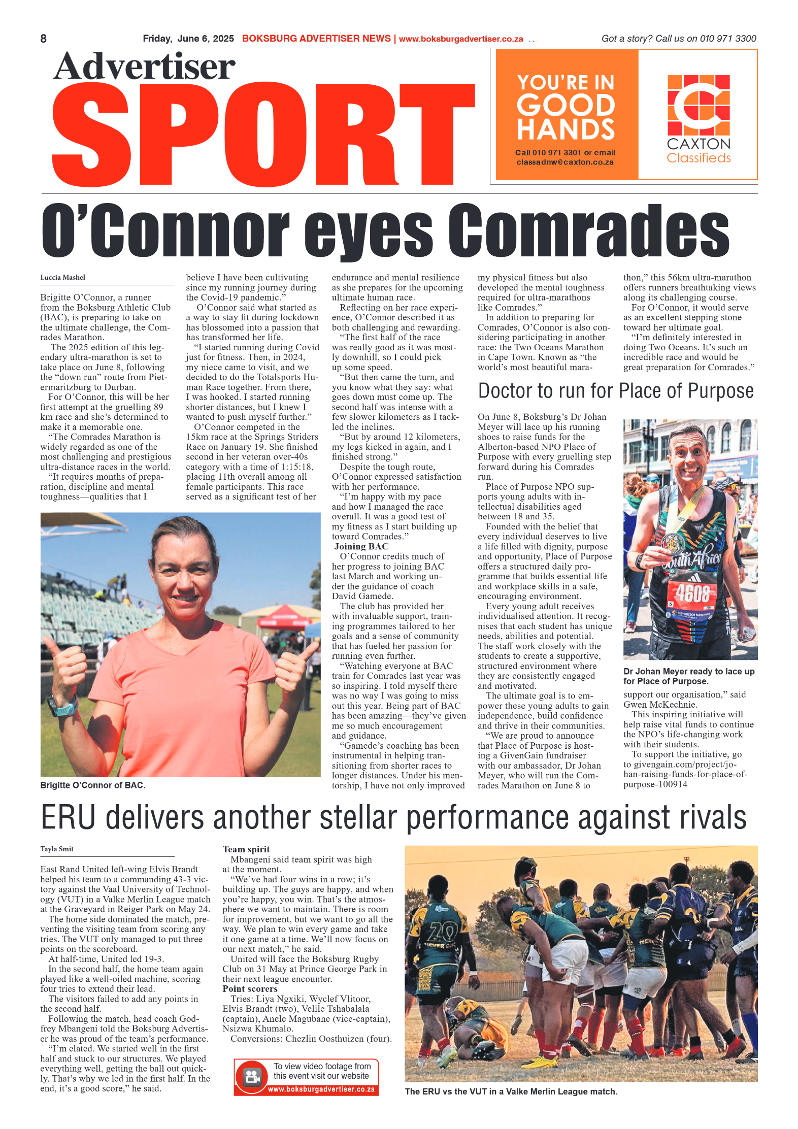 Boksburg Advertiser 6 June 2025 page 8