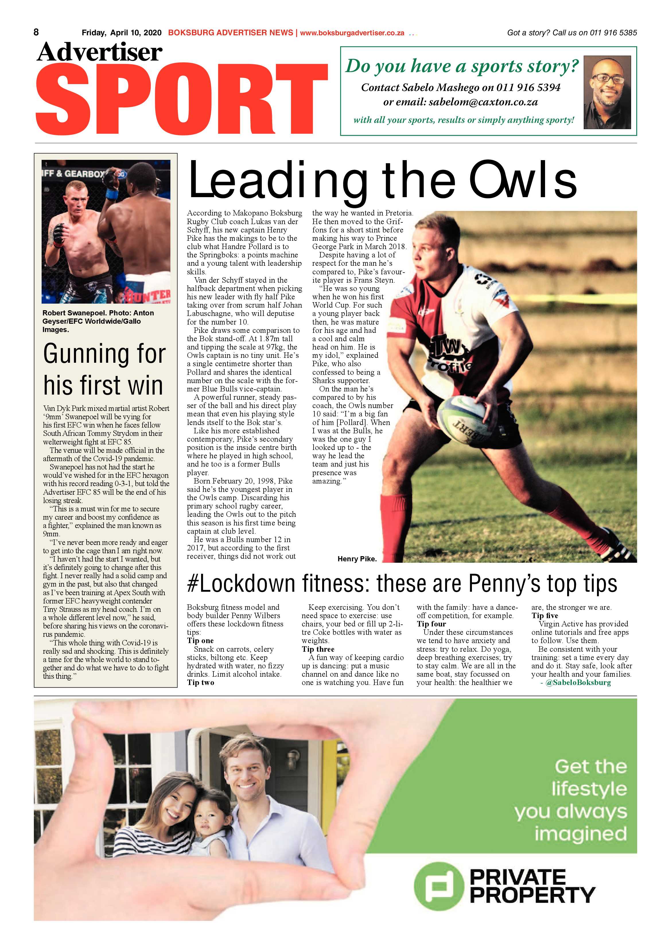 Boksburg Advertiser 7 April 2020 page 8