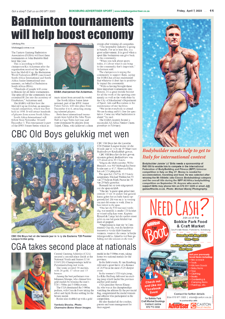 Boksburg Advertiser 7 April 2023 page 11