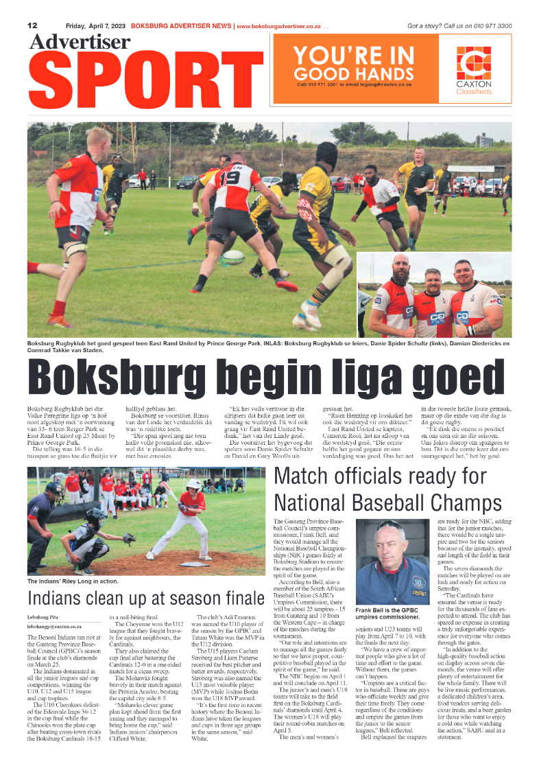 Boksburg Advertiser 7 April 2023 page 12