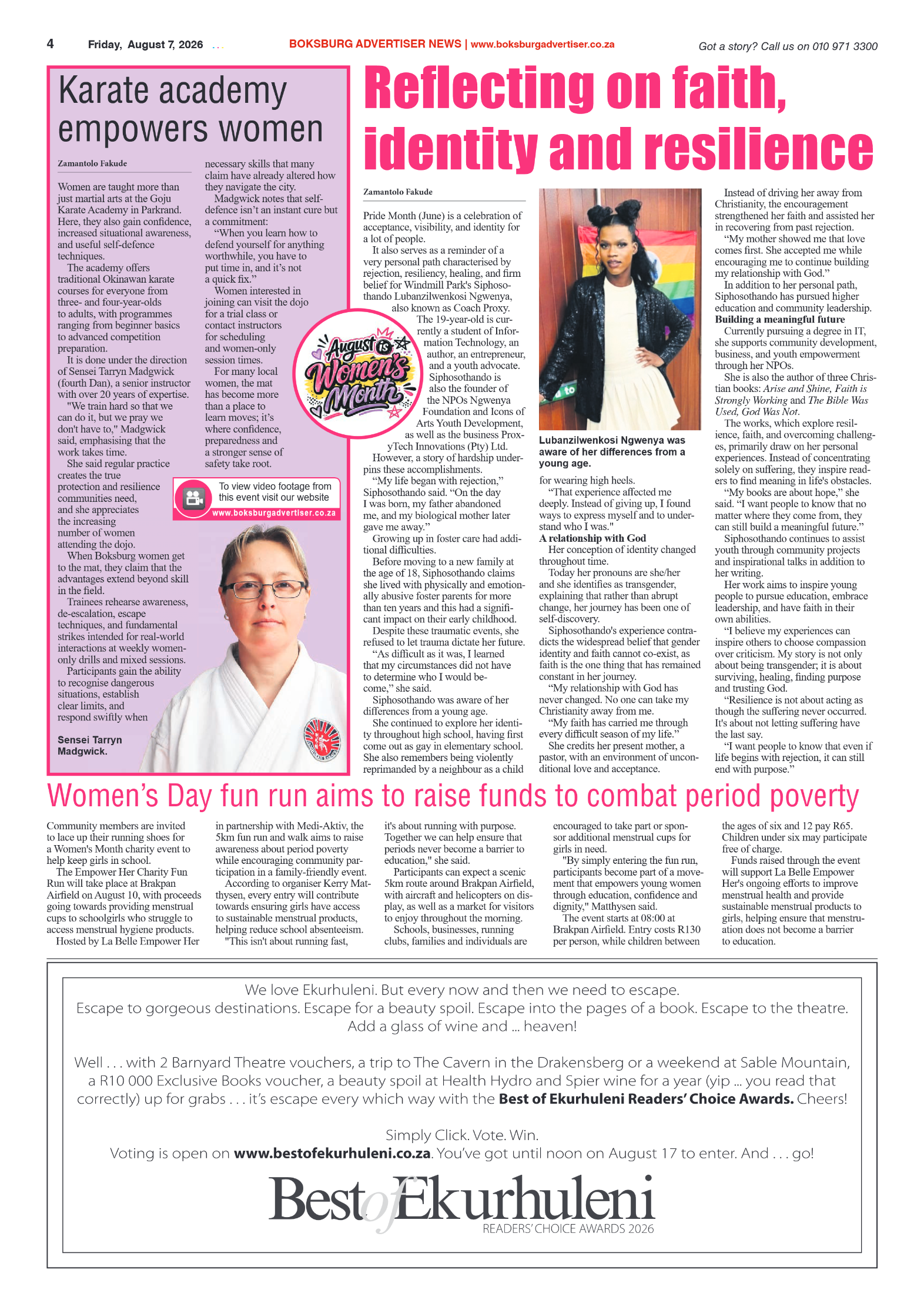 Boksburg Advertiser 7 August 2026 page 6