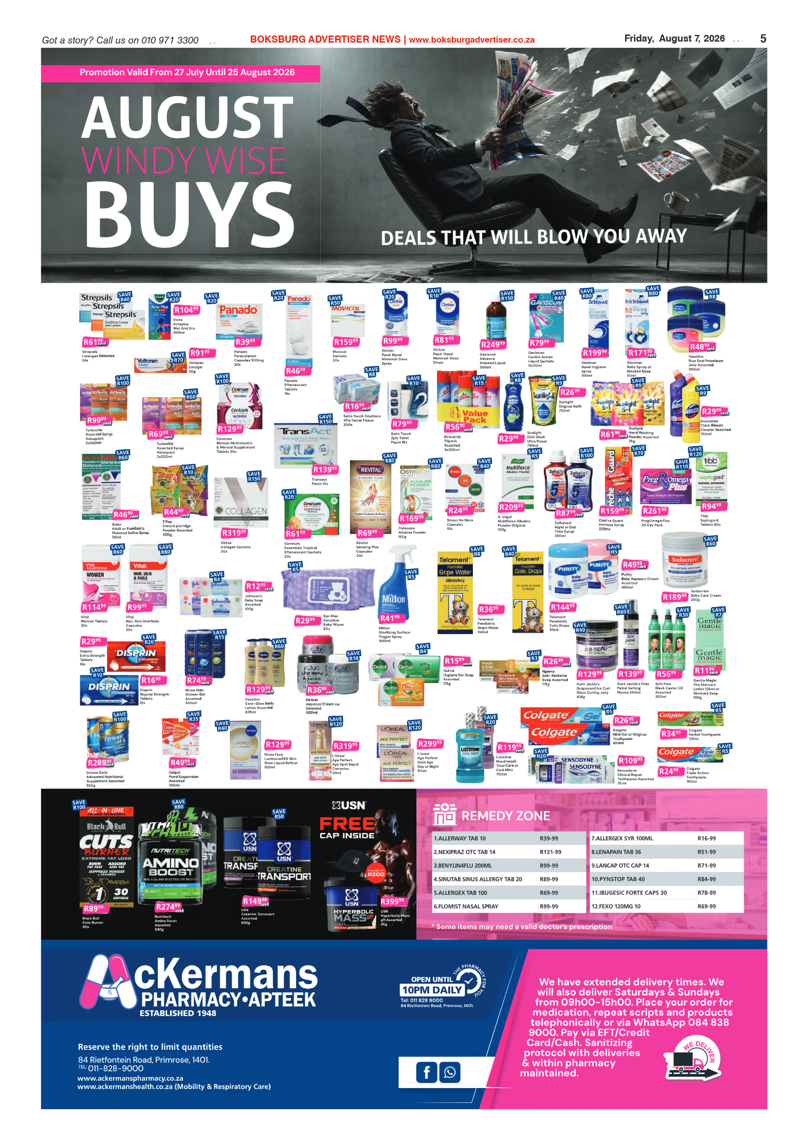 Boksburg Advertiser 7 August 2026 page 7