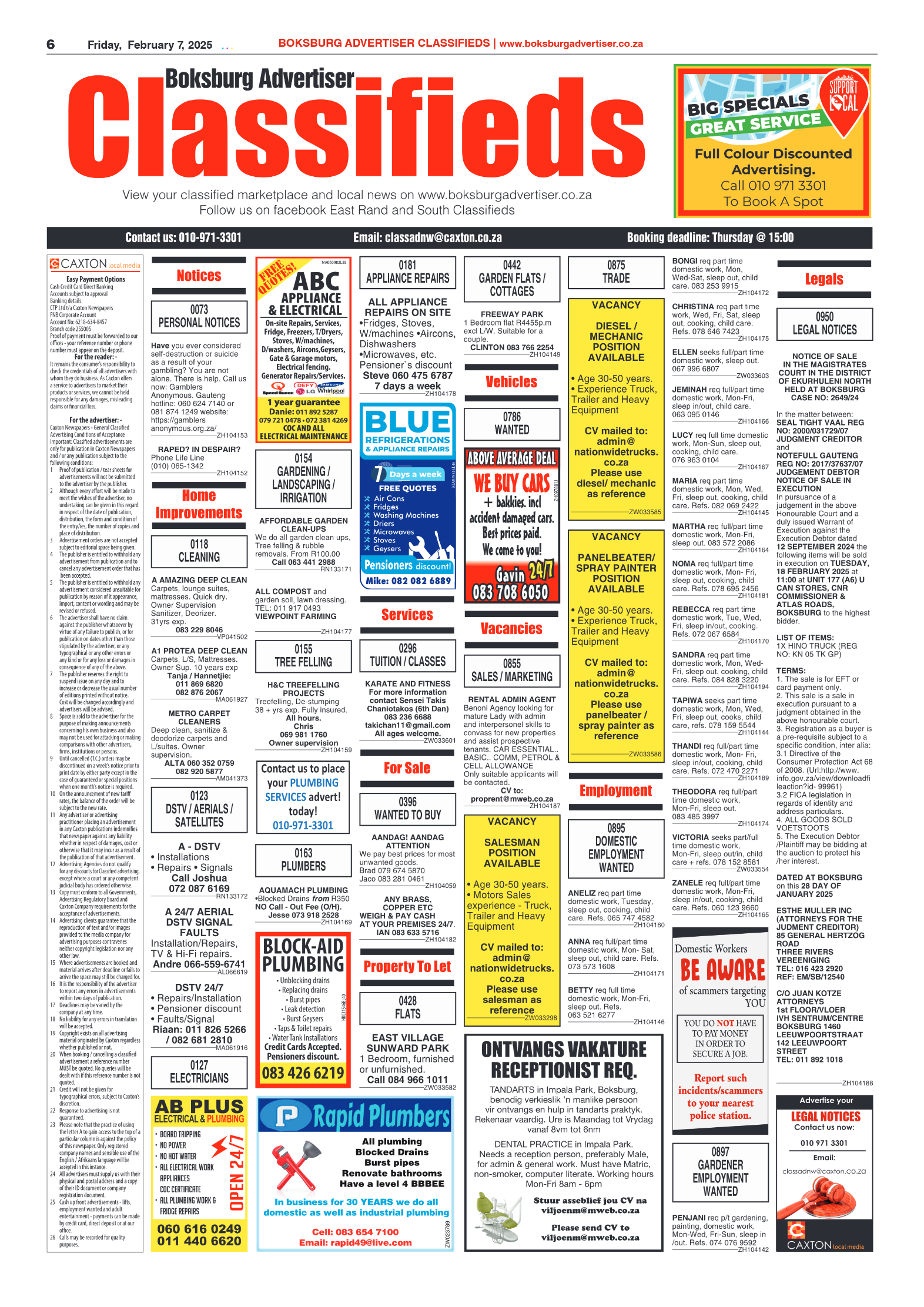 Boksburg Advertiser 7 February 2025 page 6