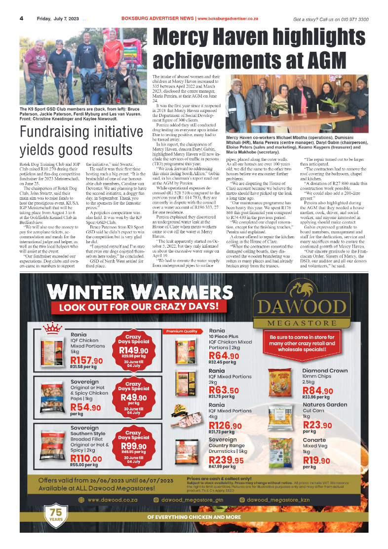 Boksburg Advertiser 7 July 2023 page 4