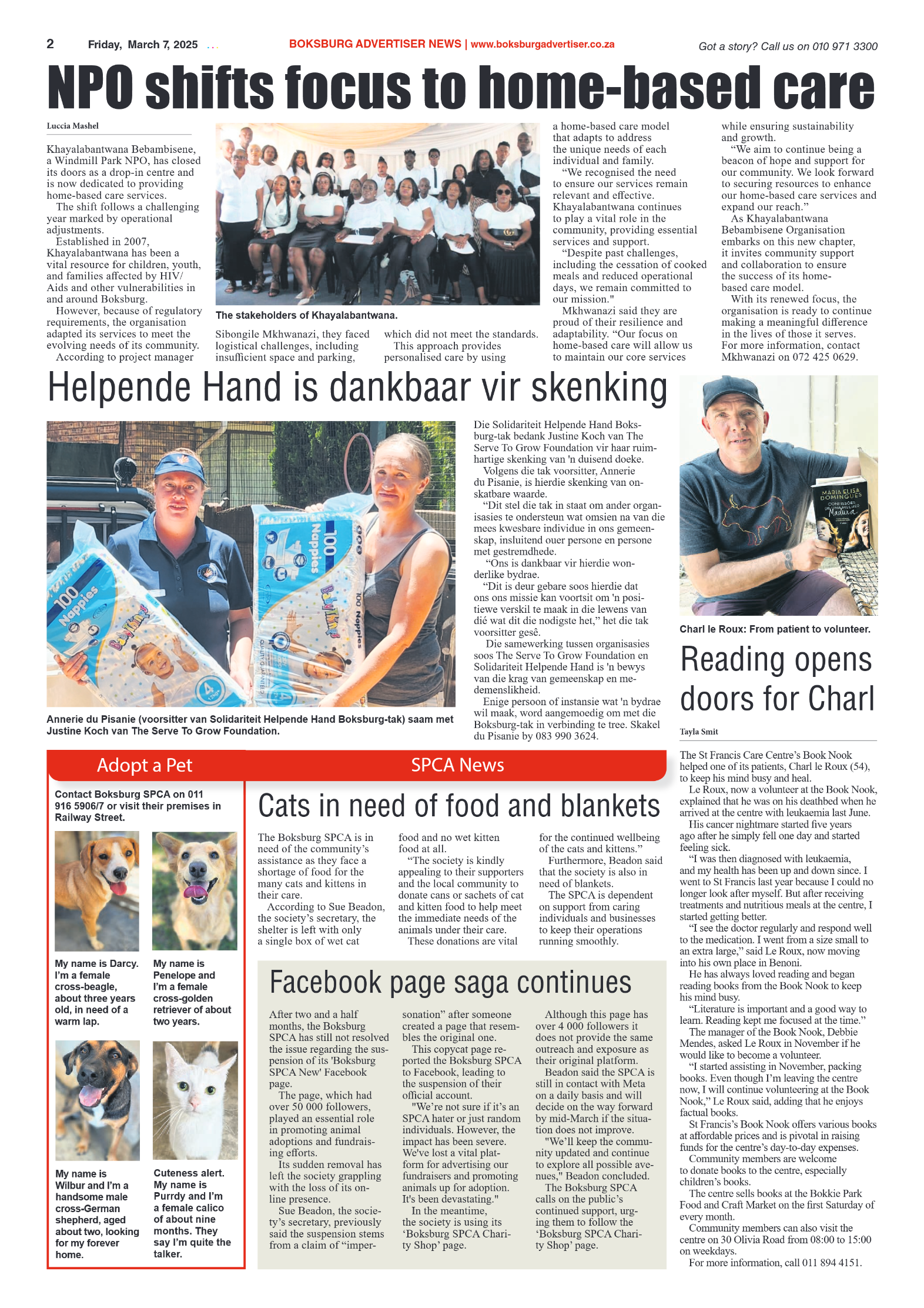 Boksburg Advertiser 7 March 2025 page 2