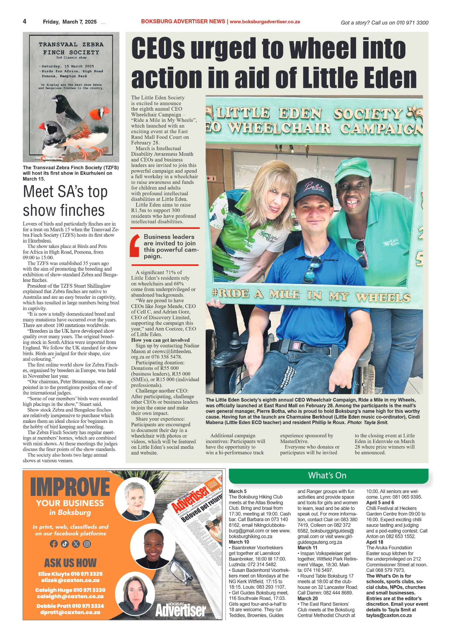 Boksburg Advertiser 7 March 2025 page 4