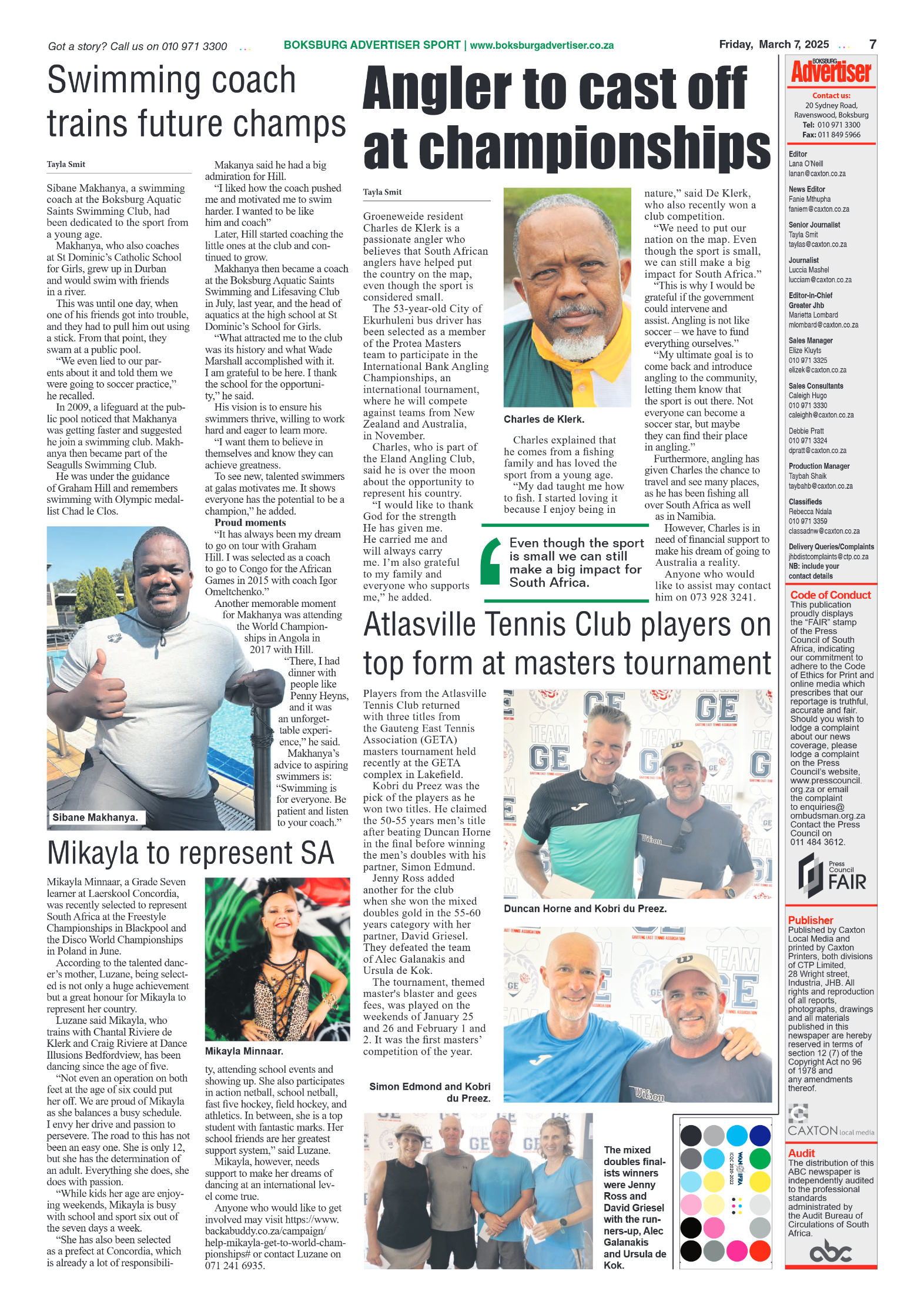 Boksburg Advertiser 7 March 2025 page 7