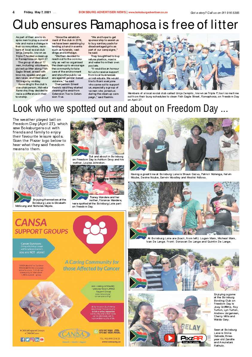Boksburg Advertiser 7 May 2021 page 4