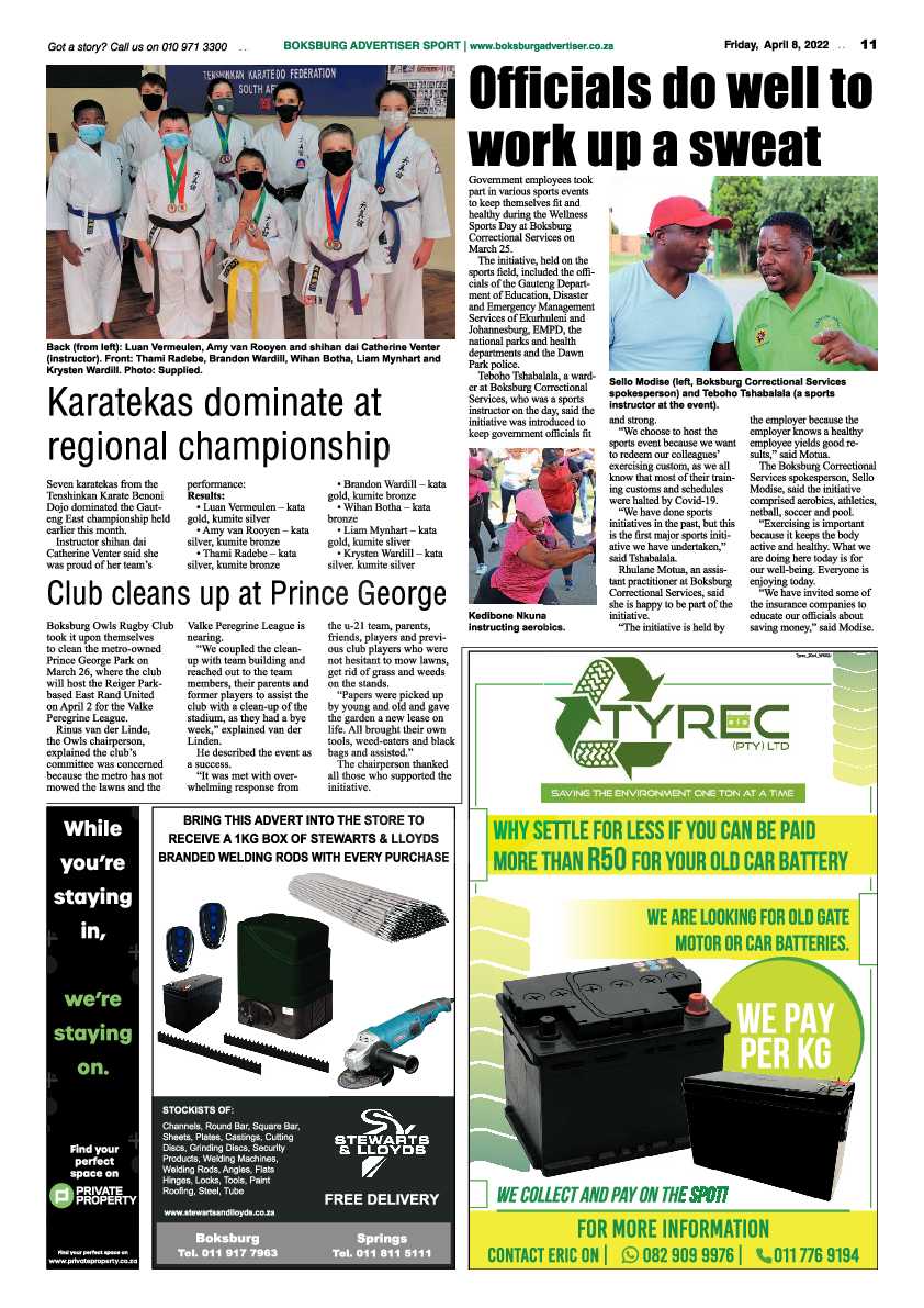 Boksburg Advertiser 8 April 2022 page 11