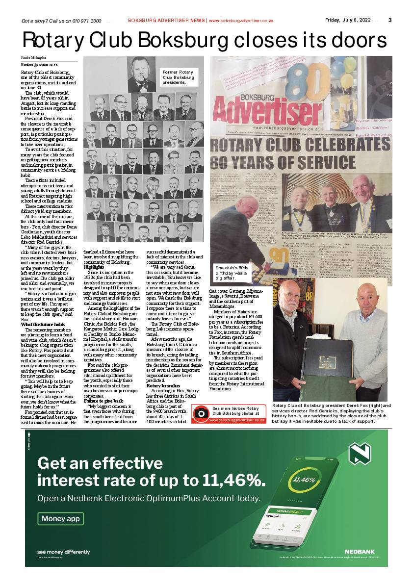 Boksburg Advertiser 8 July 2022 page 3