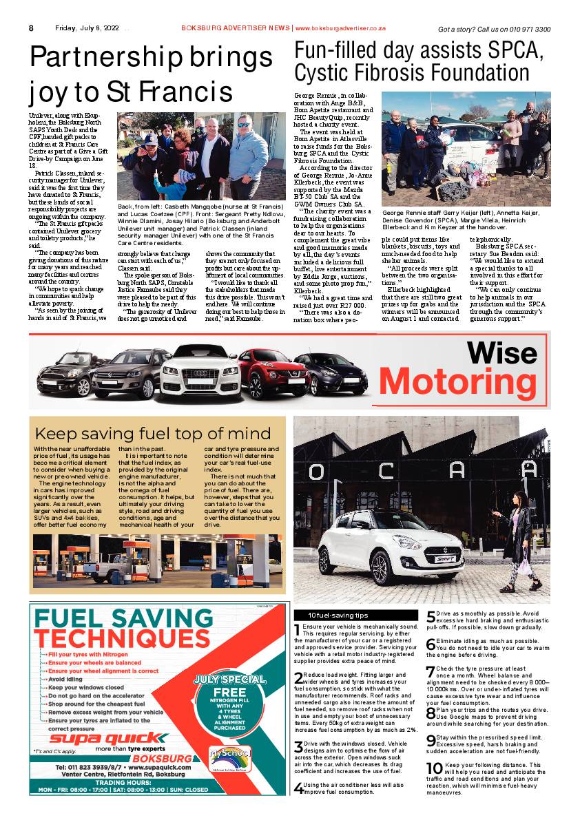 Boksburg Advertiser 8 July 2022 page 8