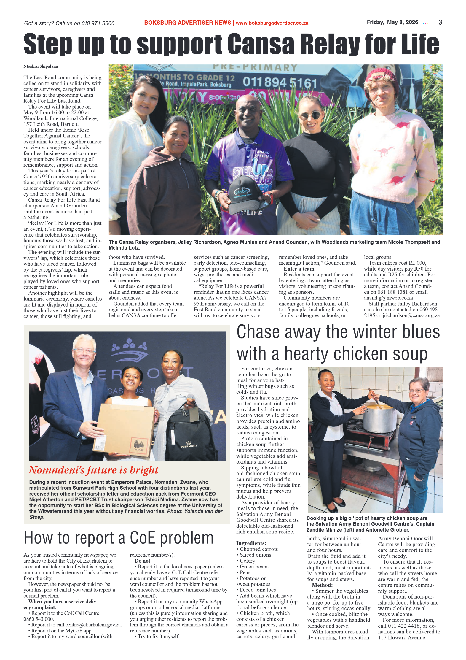Boksburg Advertiser 8 May 2026 page 3