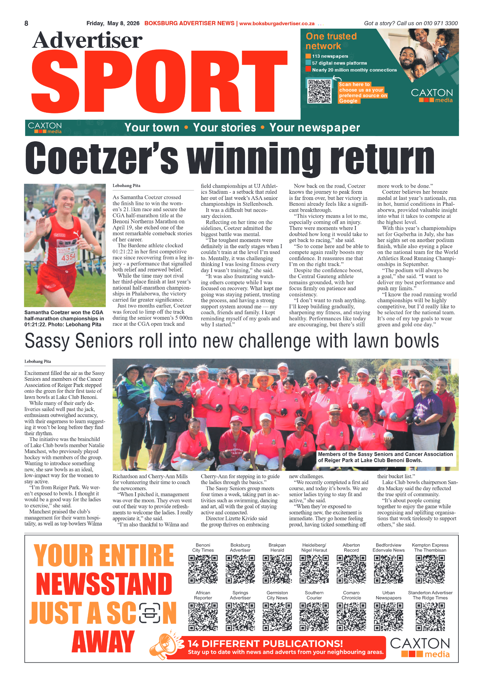 Boksburg Advertiser 8 May 2026 page 8