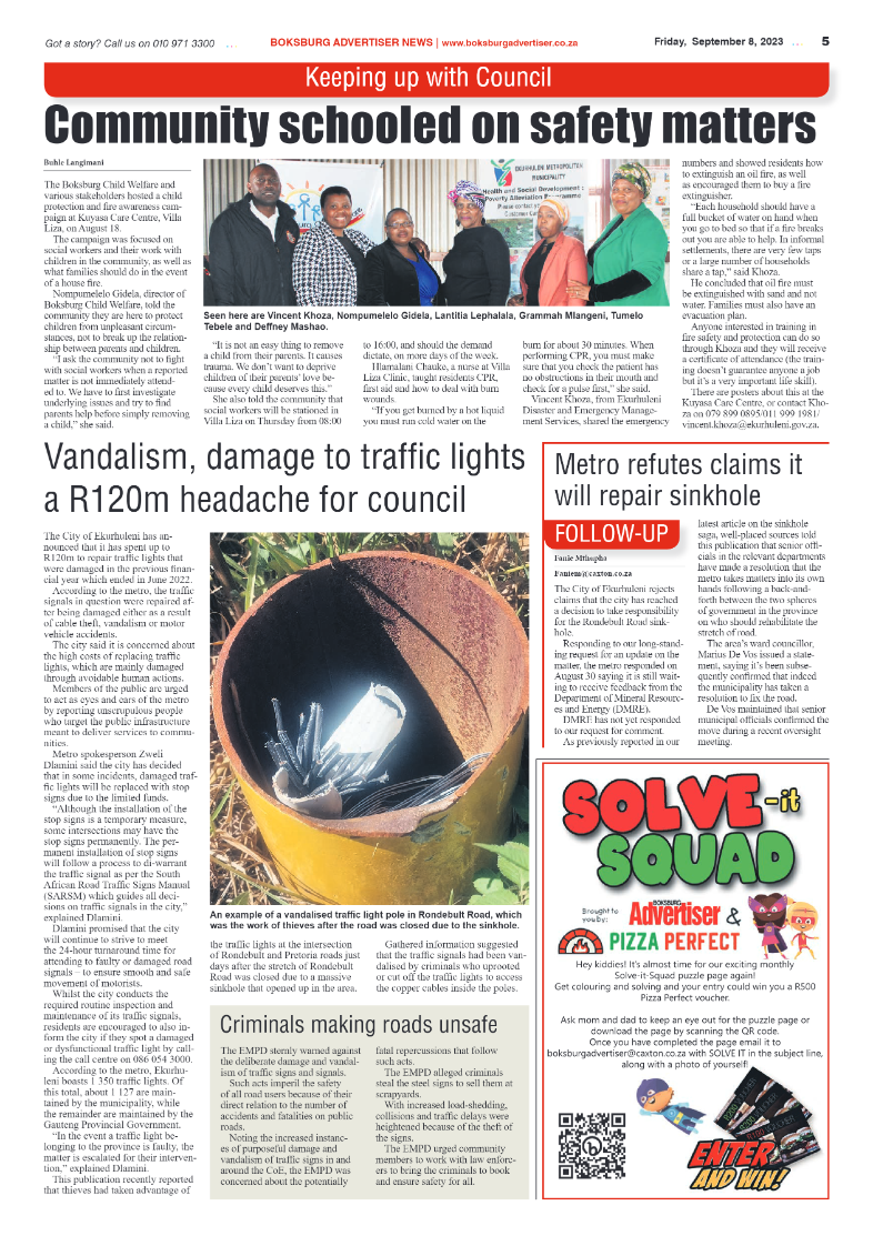 Boksburg Advertiser 8 September 2023 page 5