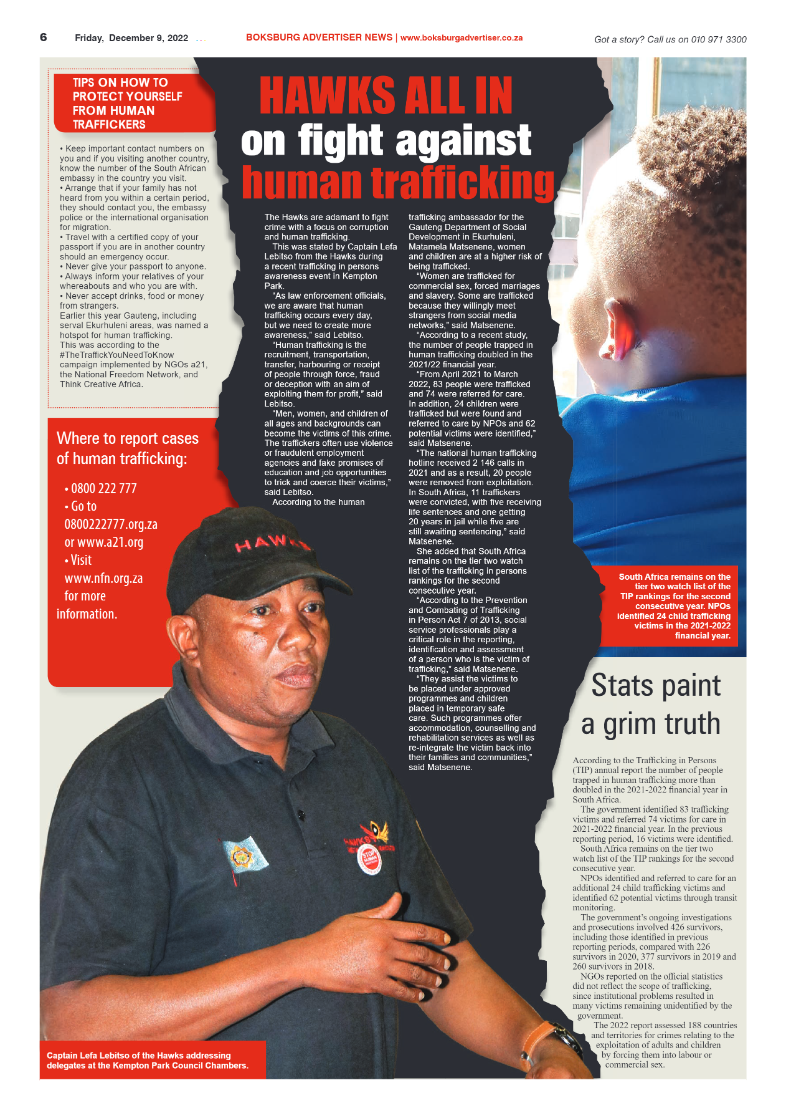 Boksburg Advertiser 9 Dec 2022 page 6