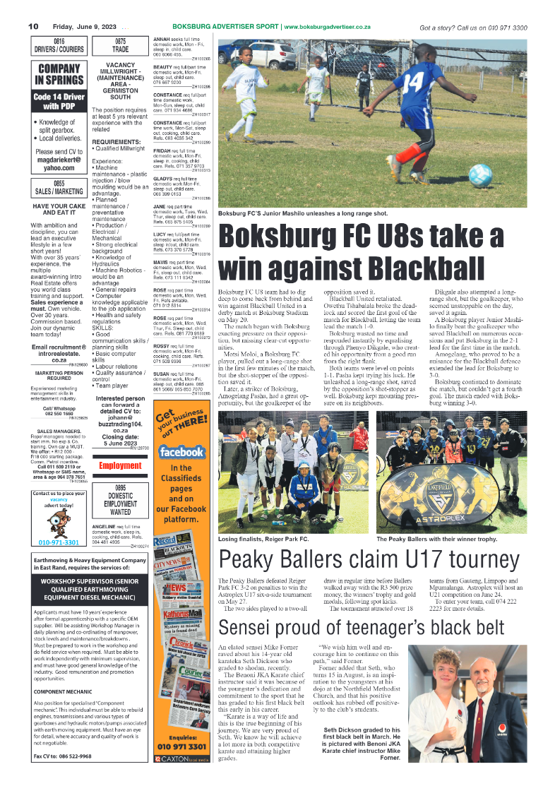 Boksburg Advertiser 9 June 2023 page 10