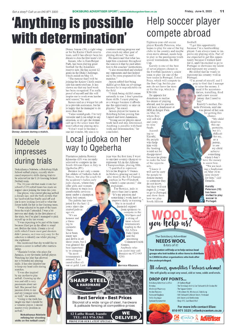 Boksburg Advertiser 9 June 2023 page 11