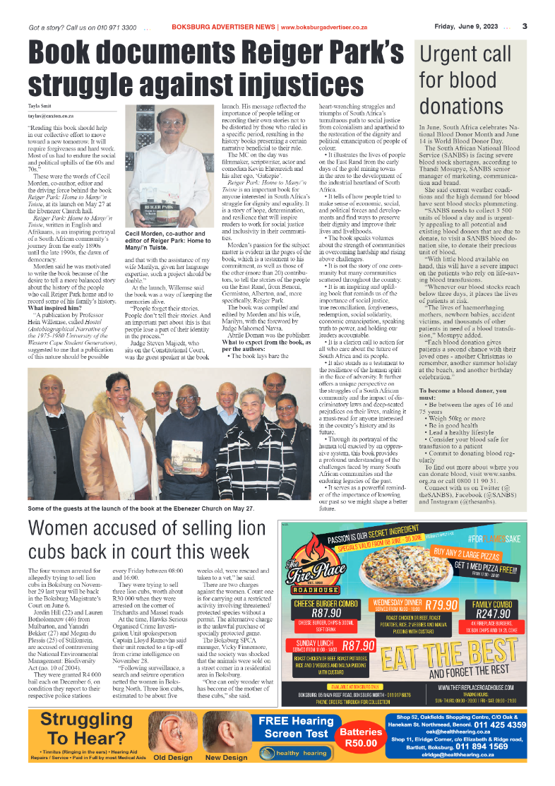 Boksburg Advertiser 9 June 2023 page 3