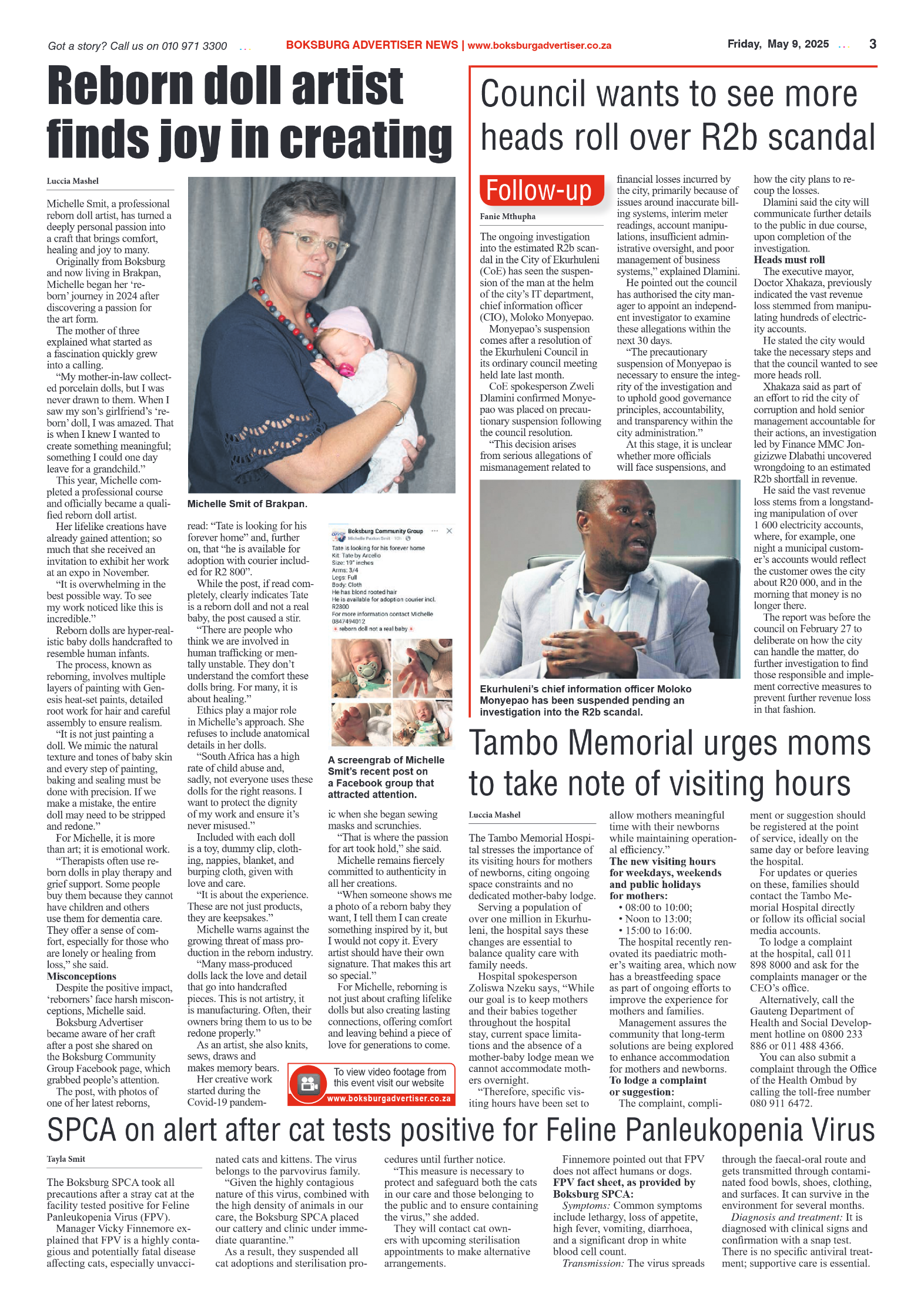Boksburg Advertiser 9 May 2025 page 3