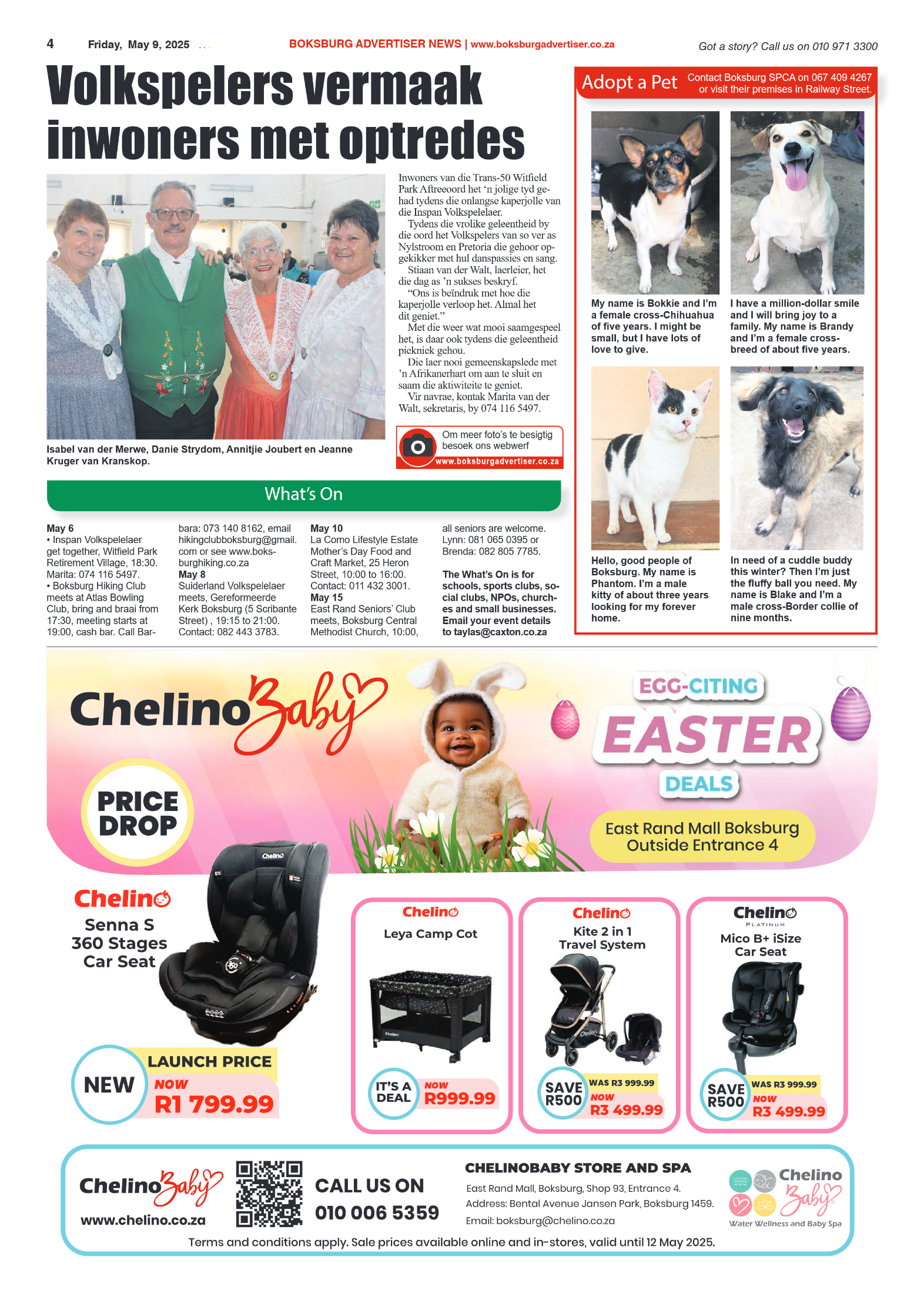 Boksburg Advertiser 9 May 2025 page 4